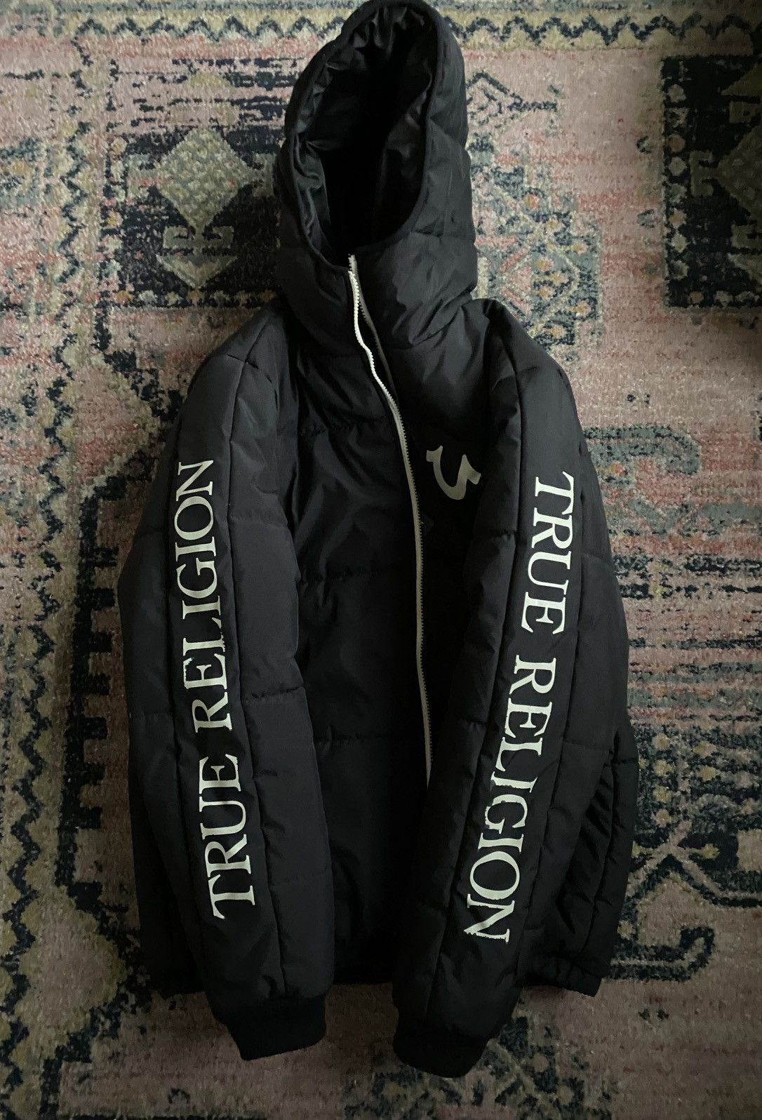 True Religion TRUE RELIGION Panel Puffer Jacket Size US L / EU 52-54 / 3 - 1 Thumbnail