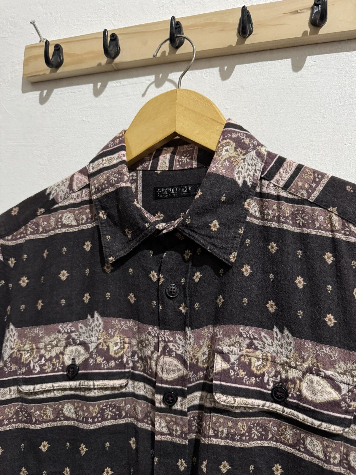 291295=Homme 291295=HOMME ETHNIC BUTTON SHIRT Size US M / EU 48-50 / 2 - 4 Thumbnail