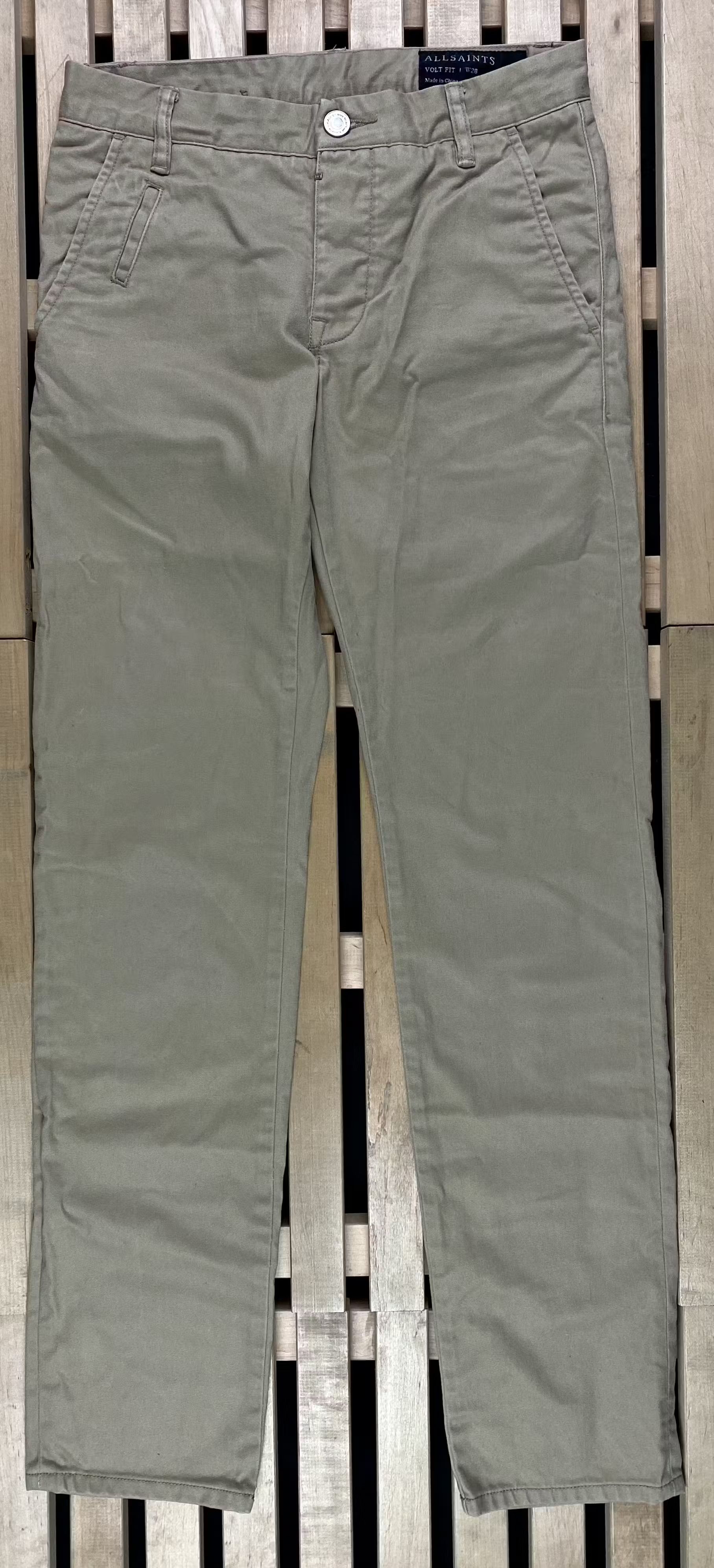 Allsaints Mens Chinos Pants Allsaints Size 28 Size US 28 / EU 44 - 1 Thumbnail