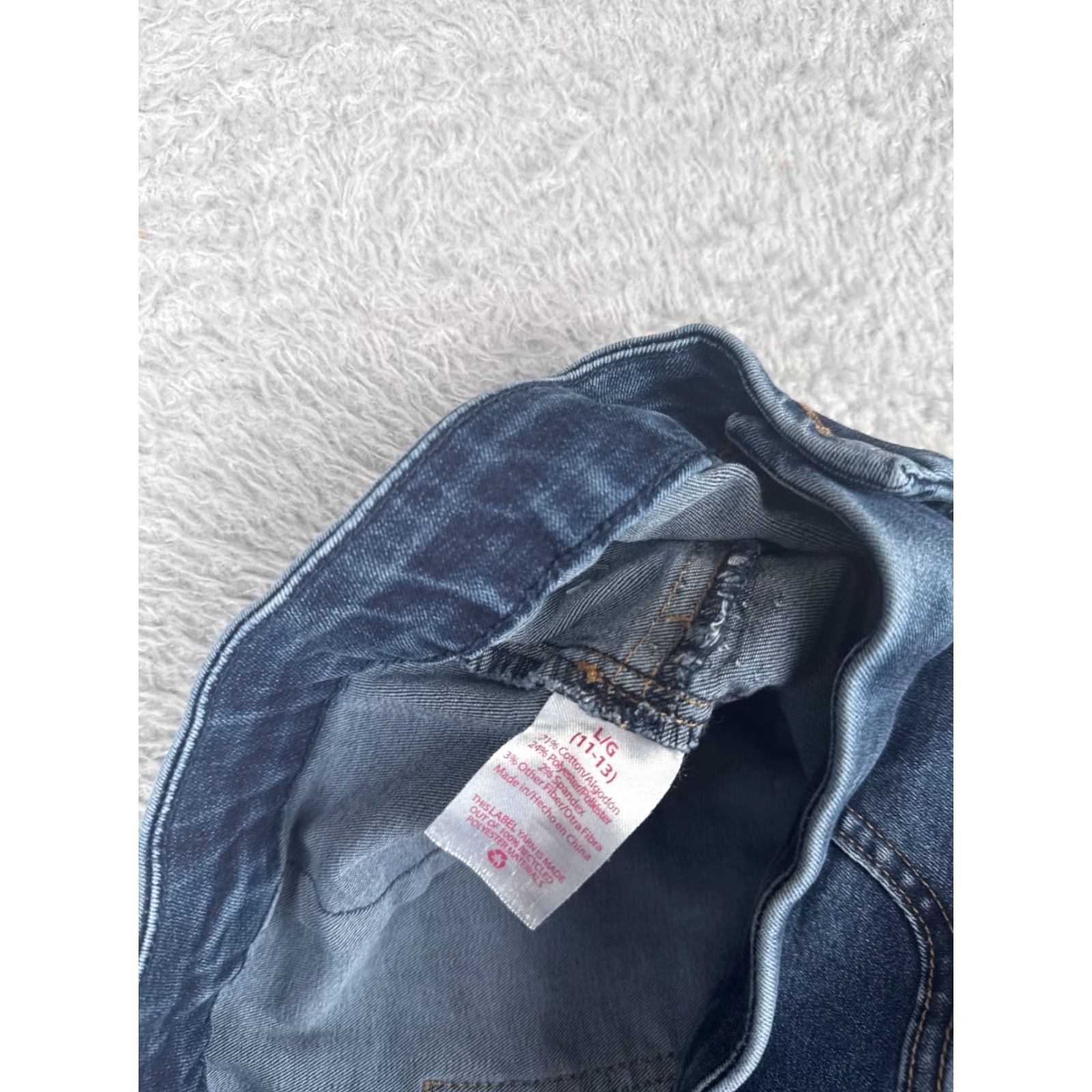 Vintage No Boundaries Jeans Womens Skinny High Rise Denim Pull-On 28x27 Blue 28x27 5-Pocket Logo Designer Womens Jeans Size 28" / US 6 / IT 42 - 6 Thumbnail