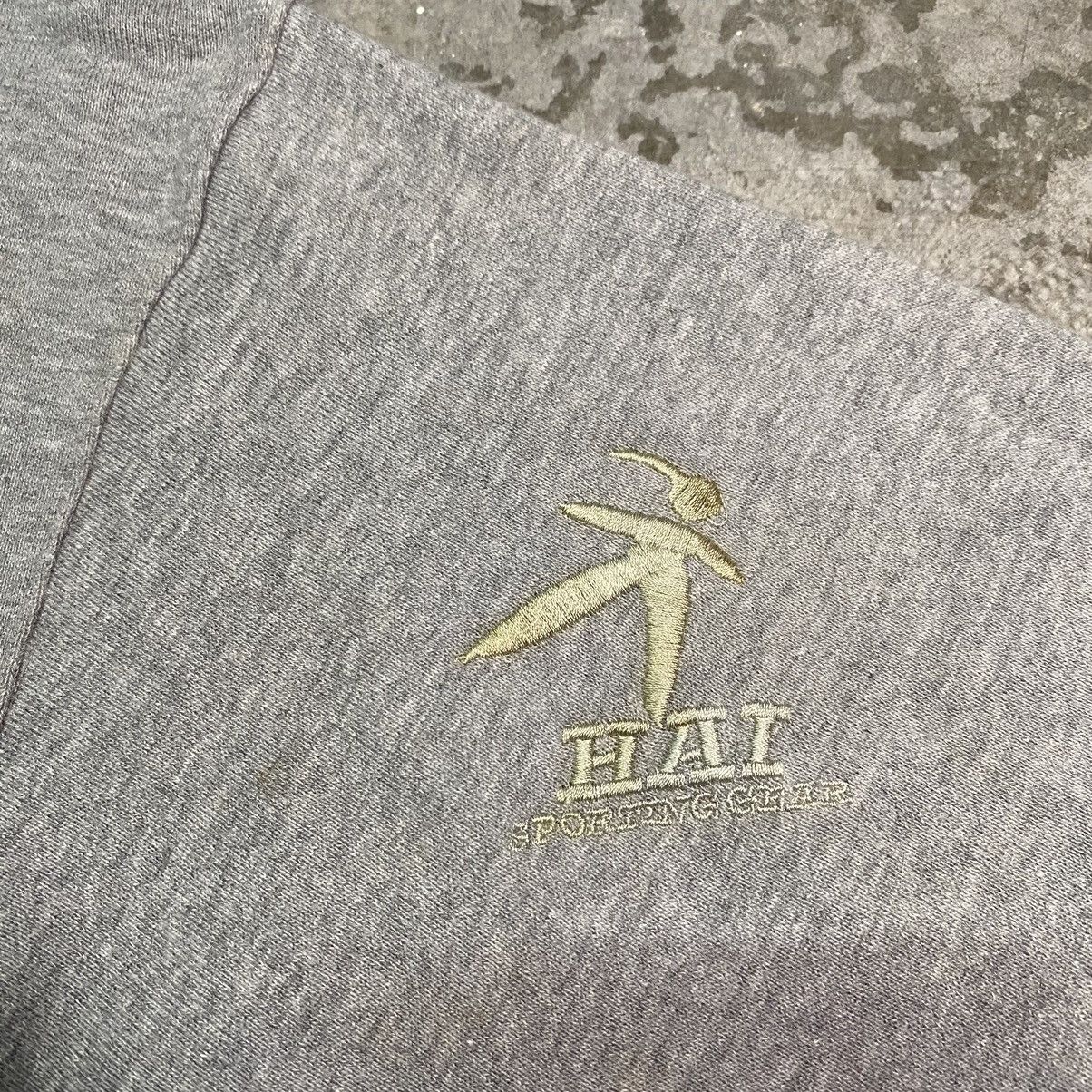 Hai Sporting Gear × Issey Miyake Vintage Hai Sporting Gear Embroidery Logo Sweatshirt Size US M / EU 48-50 / 2 - 14 Thumbnail