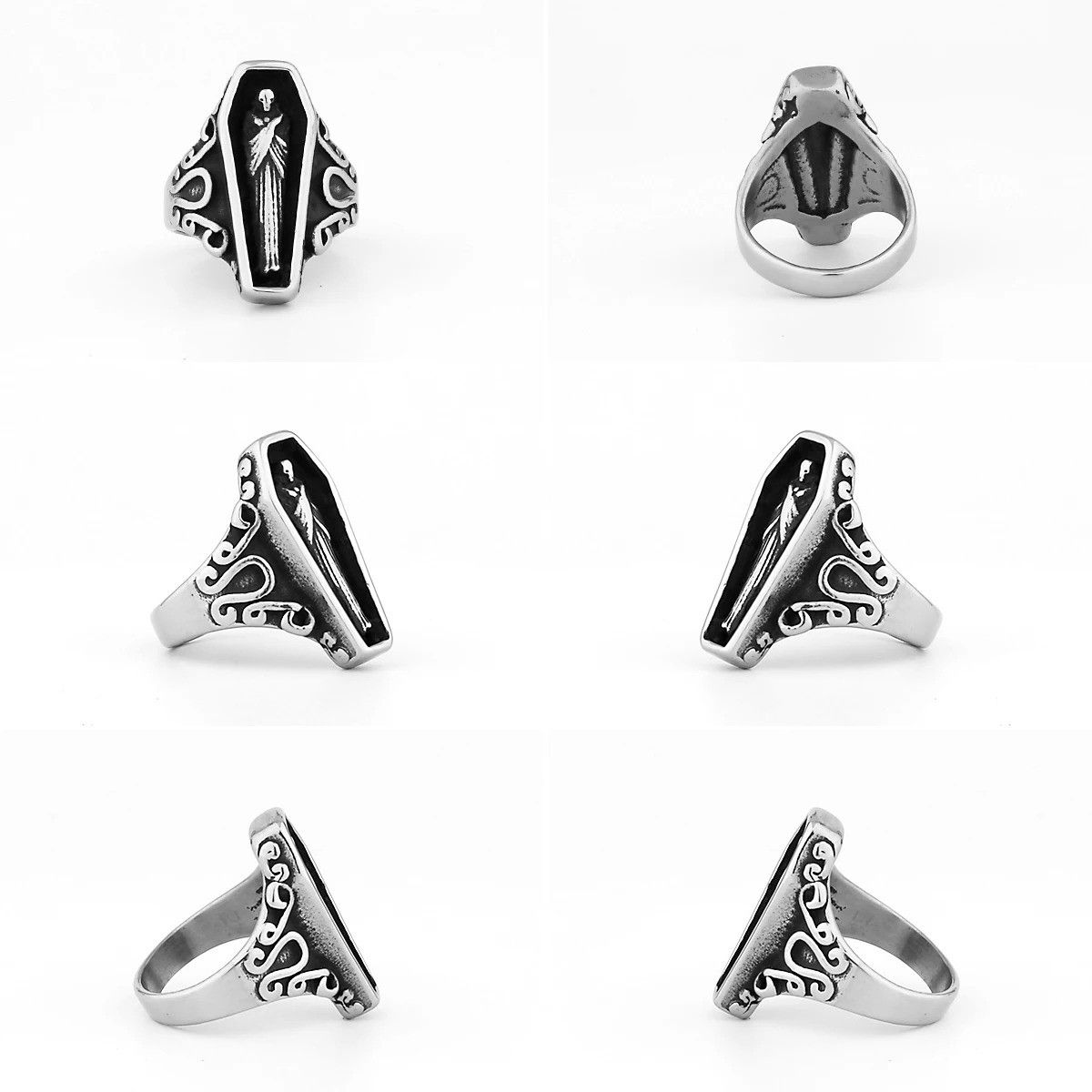 Vintage Retro Person Ring Size 44 - 4 Thumbnail