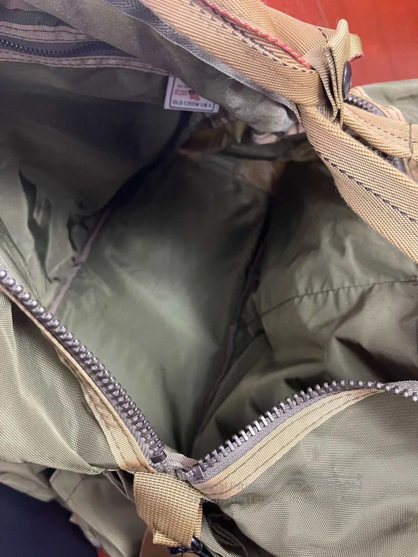 Japanese Brand Old Crow Backpack with Solid Construction. Size ONE SIZE - 6 Thumbnail