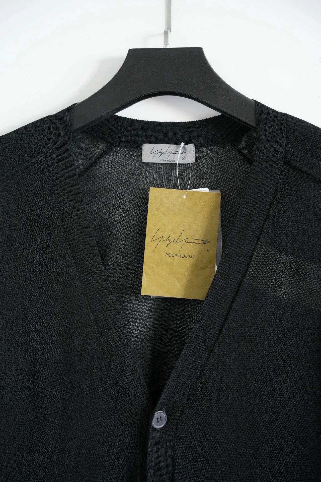 Yohji Yamamoto Yohji Yamamoto SS24 Men's Lace Knit Cardigan NWT Size US L / EU 52-54 / 3 - 3 Thumbnail