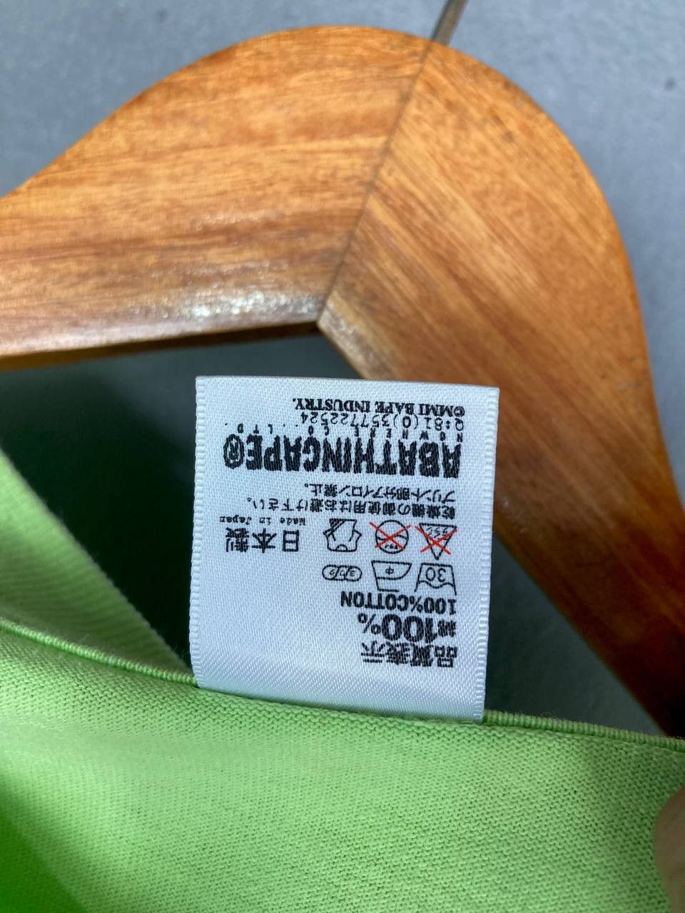 Bape 2002 OG Bape x Stash “Barcode Invitation” Tee Size US M / EU 48-50 / 2 - 9 Thumbnail