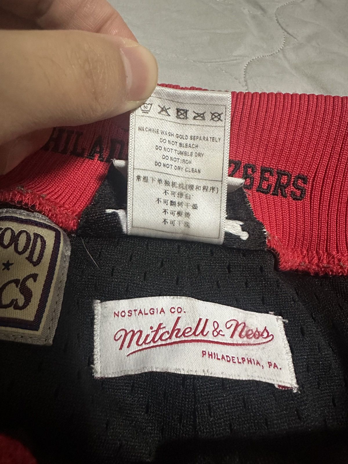 Just Don Mitchell & Ness Just Don Sixers Size Large Size US 34 / EU 50 - 7 Thumbnail