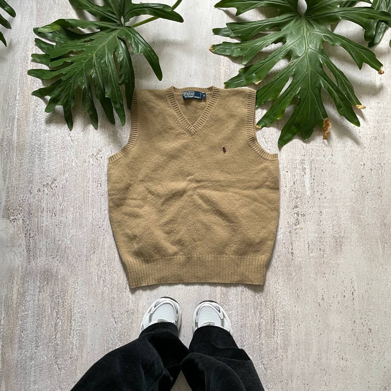 Polo Ralph Lauren × Vintage VINTAGE 90S POLO RALPH LAUREN SWEATER V NECK VEST PONY Size US M / EU 48-50 / 2 - 2 Thumbnail