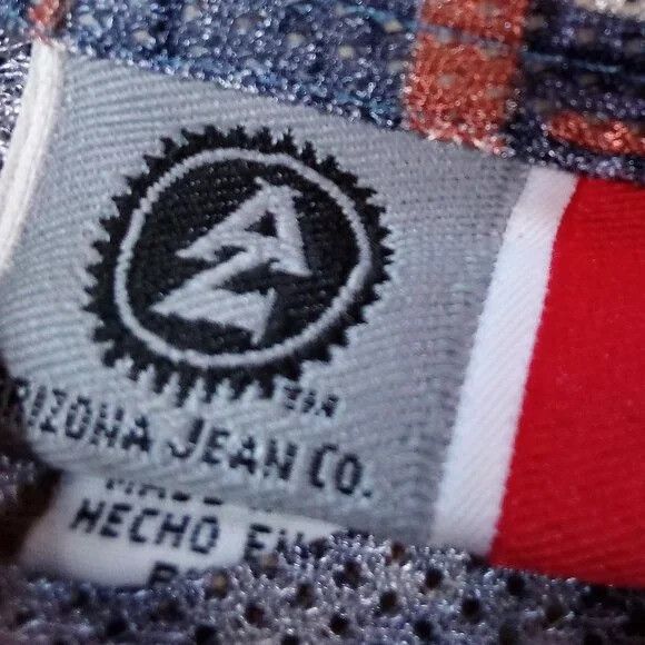 Arizona Jean Co. × Vintage Vintage 90s Arizona Jeans Geometric Tiles Poly Disco Shirt Size US M / EU 48-50 / 2 - 3 Thumbnail