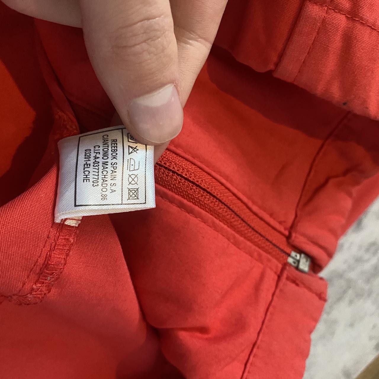 Reebok 2000s y2k Red Reebok jacket with embroidered logo Size US S / EU 44-46 / 1 - 5 Thumbnail