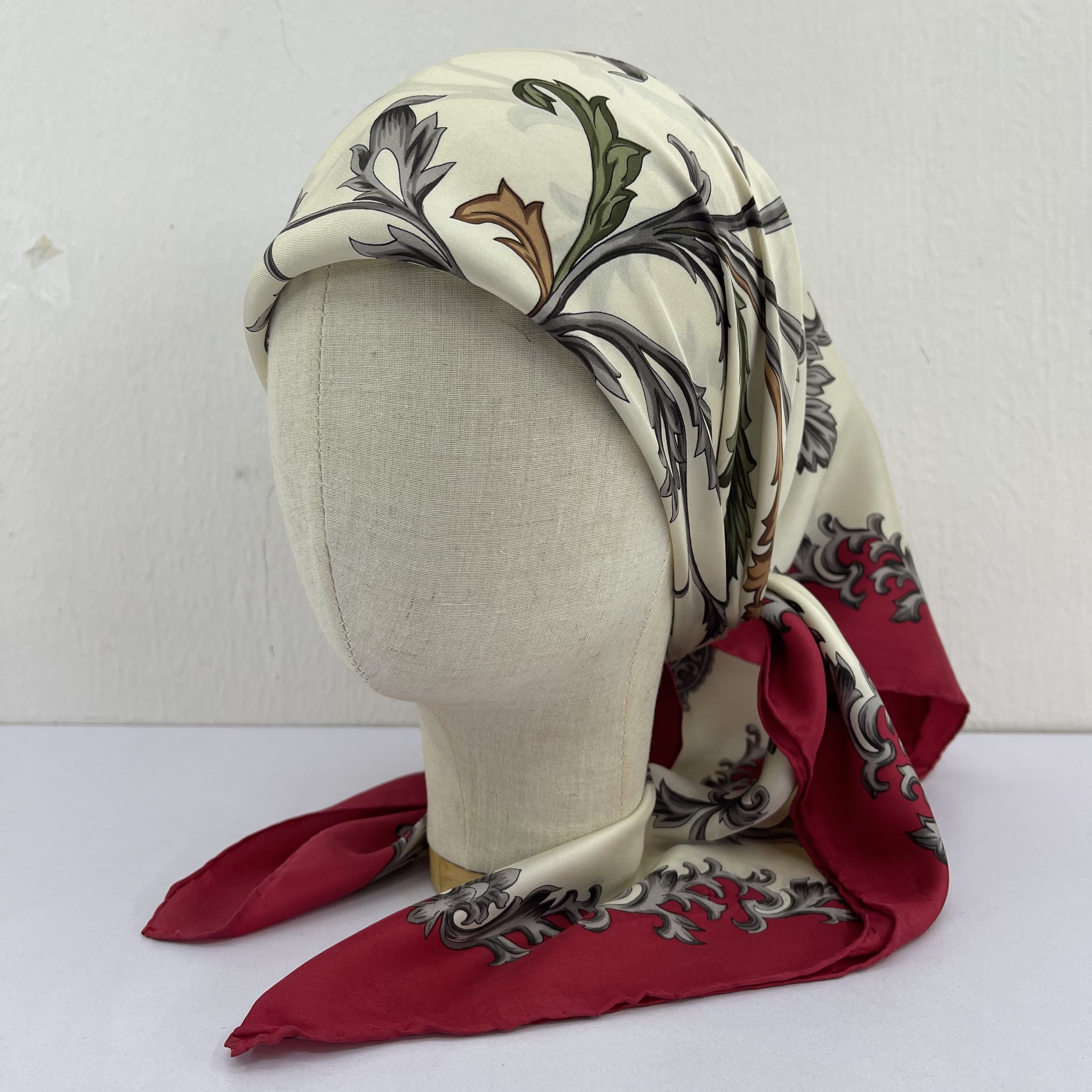 Other Vintage Fragonard Silk Scarf - S7027 Size ONE SIZE - 1 Thumbnail