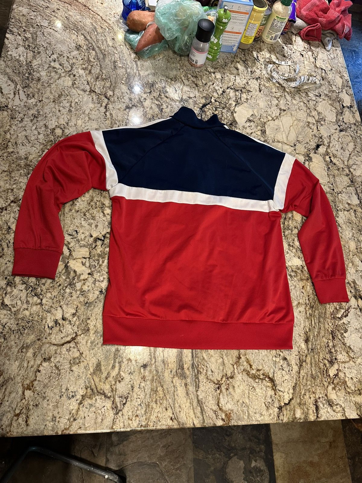 Adidas Adidas Track Jacket Limited Edition Red White Blue Size US L / EU 52-54 / 3 - 7 Thumbnail