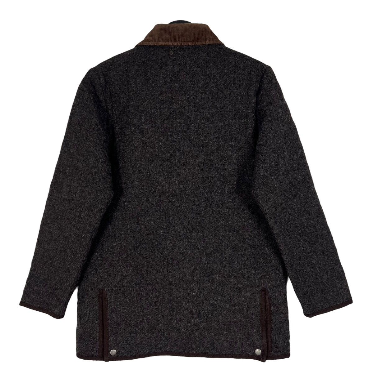 Kiko Kostadinov Vintage Mackintosh Wool Quilted Jacket Size US M / EU 48-50 / 2 - 2 Thumbnail