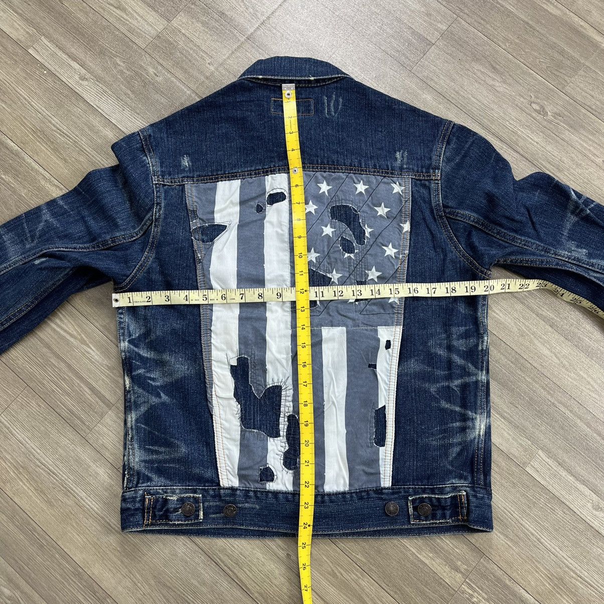 Denim & Supply Ralph Lauren Denim & Supply Ralph Lauren Distressed America Denim Jacket Size US M / EU 48-50 / 2 - 16 Thumbnail