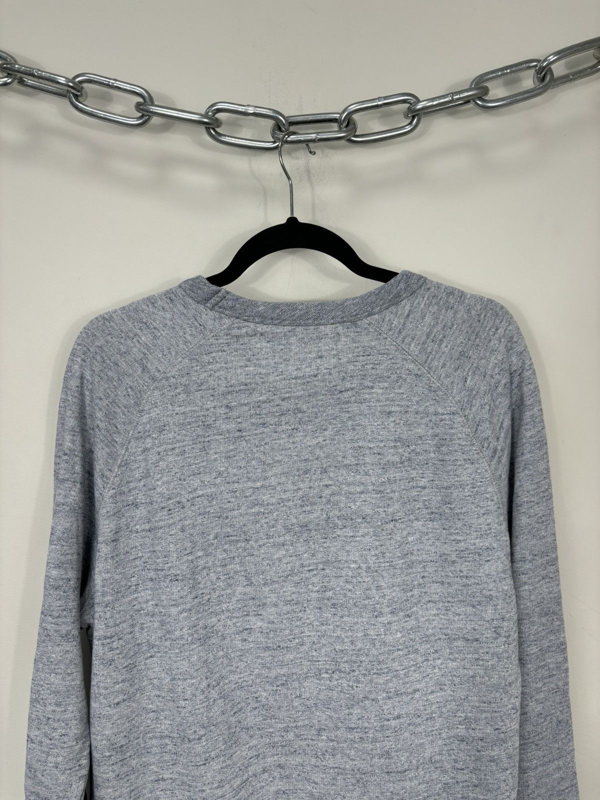 Our Legacy Our Legacy SS14 Grey Blue Melange Y2K Hype Sweatshirt Size US M / EU 48-50 / 2 - 13 Thumbnail