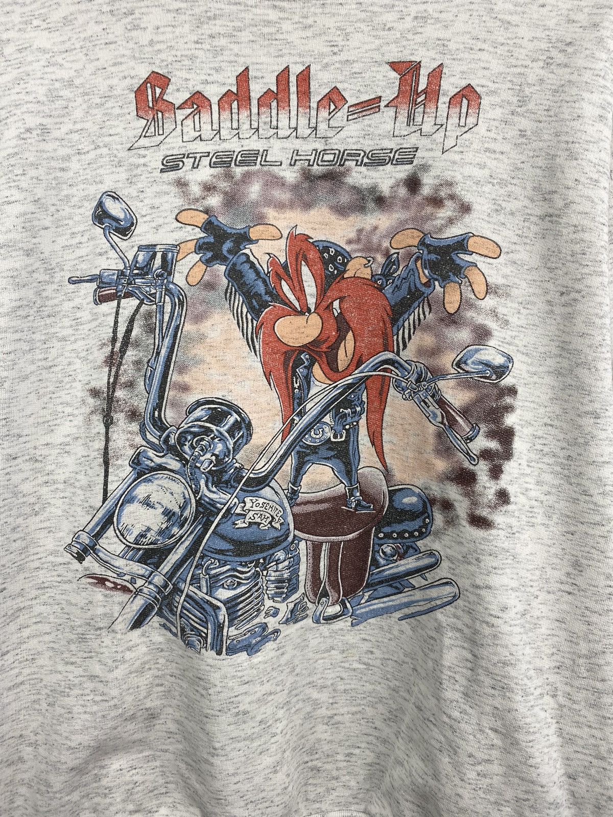Harley Davidson Vintage 80s Yosemite Sam Choppers Sweatshirt Harley Davidson Size US L / EU 52-54 / 3 - 4 Thumbnail