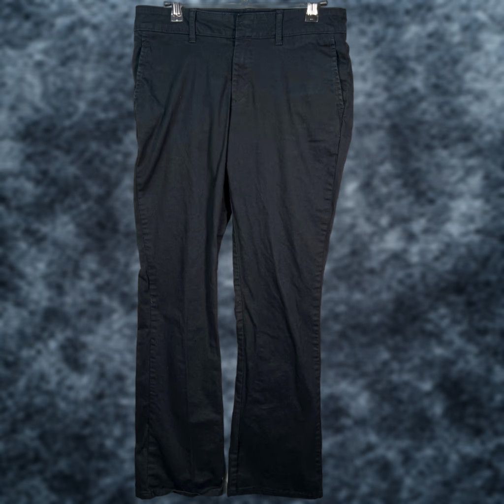 Dickies **Dickies Women's Slim Fit Black Chino Pants 4 Tall** User: **Dickies Women's 4 Tall Slim Fit Black Chino Pants** Size 27" / US 4 / IT 40 - 1 Thumbnail