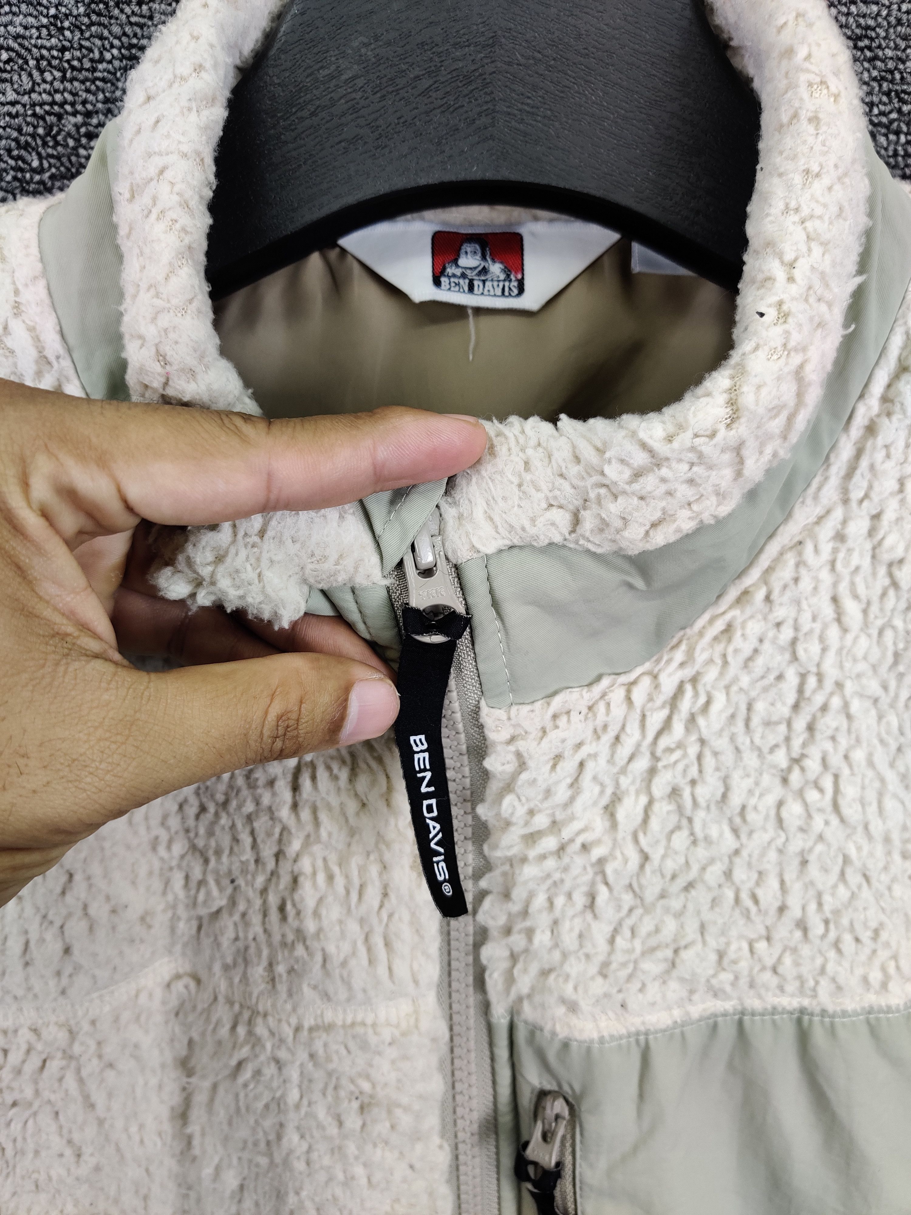 Ben Davis Vintage 90s Ben Davis Sherpa Jacket Size US L / EU 52-54 / 3 - 3 Thumbnail