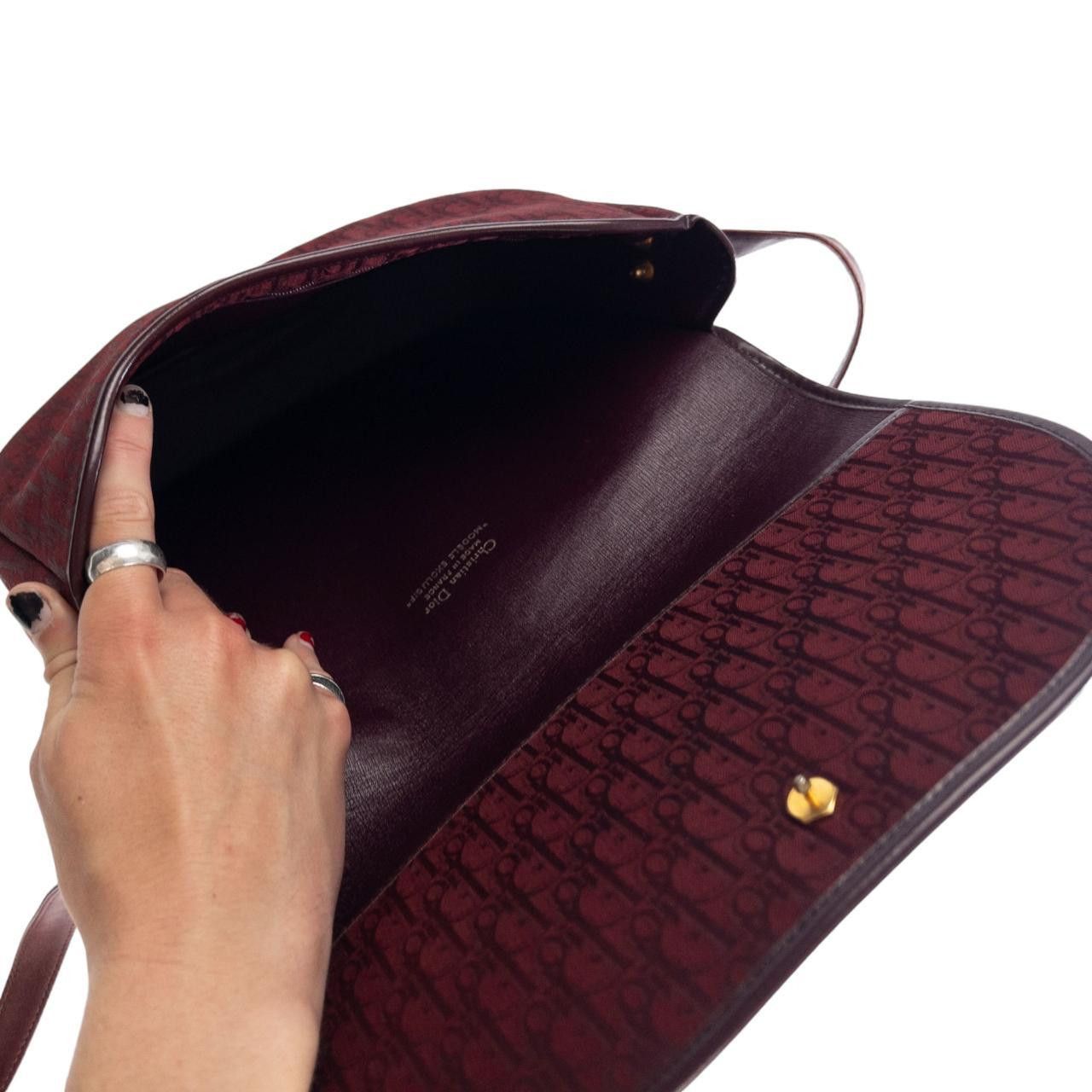 Vintage Dior Monogram Cross Body Bag
