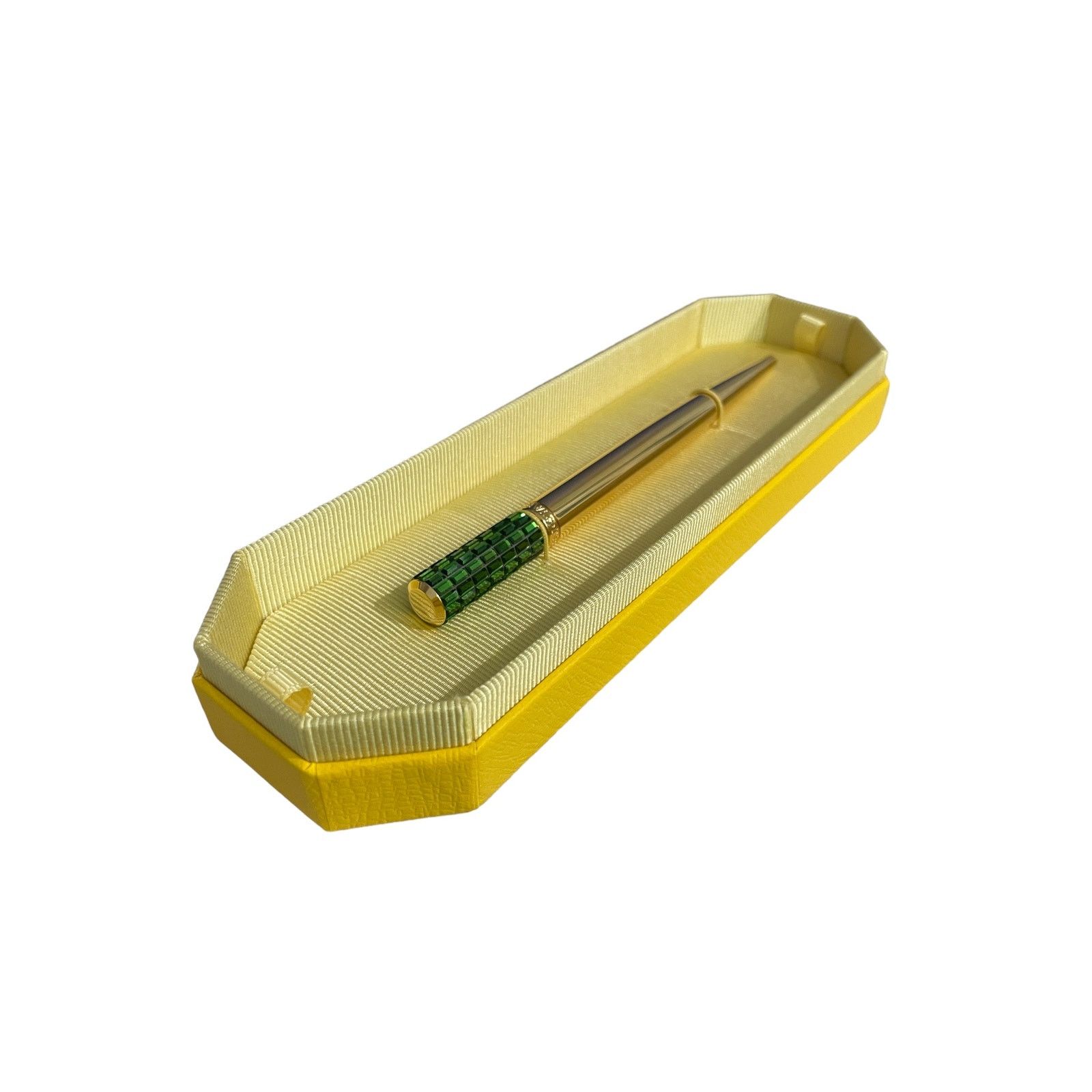 Swarovski Swarovski Lucent Ballpoint Pen, Green, Gold-Tone Plated Size ONE SIZE - 4 Thumbnail