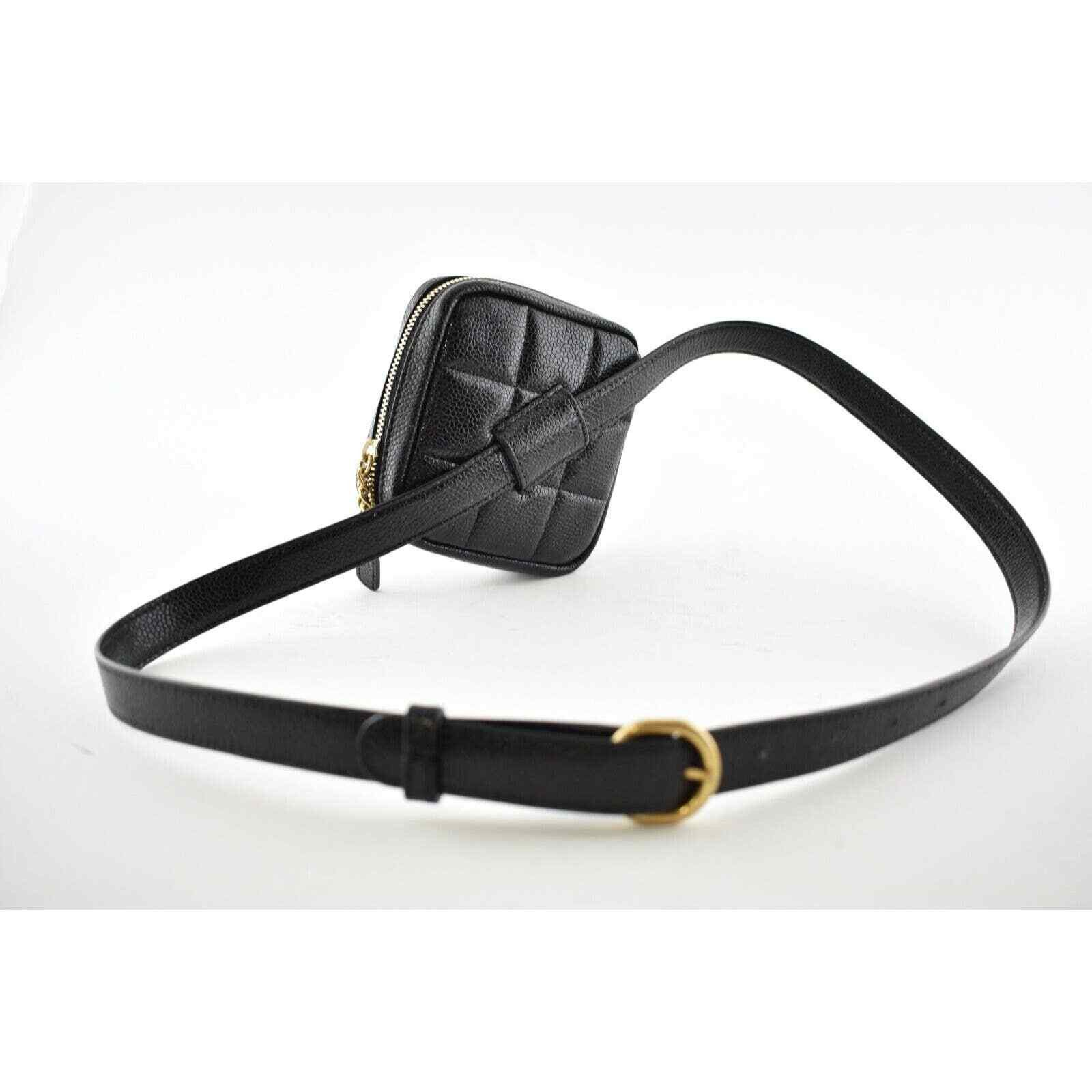 Chanel Chanel Caviar Quilted Gold CC Waist Fanny Pack Bum Belt Bag Size ONE SIZE - 5 Thumbnail