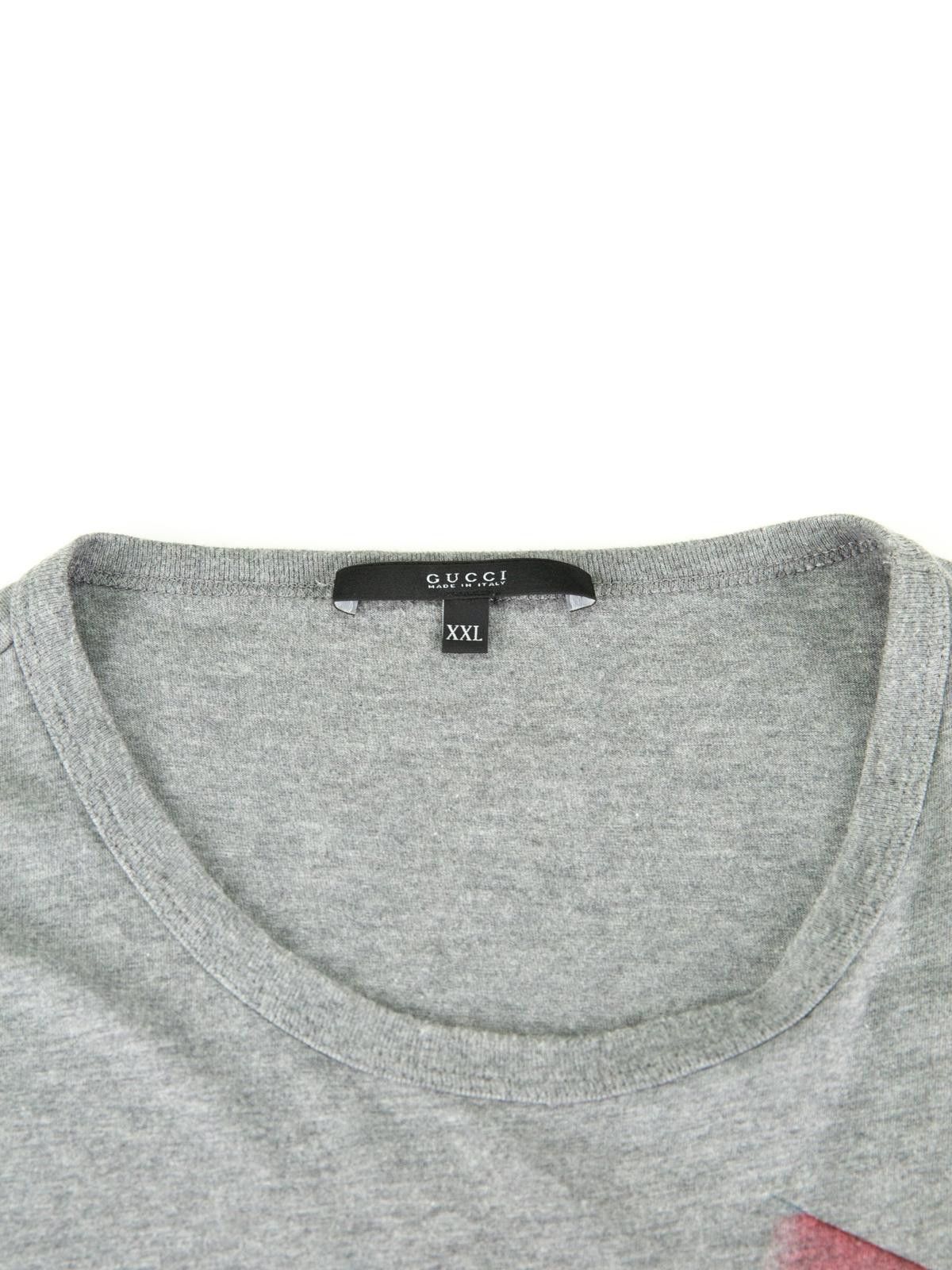 Watercolour Logo Grey T Shirt Tops