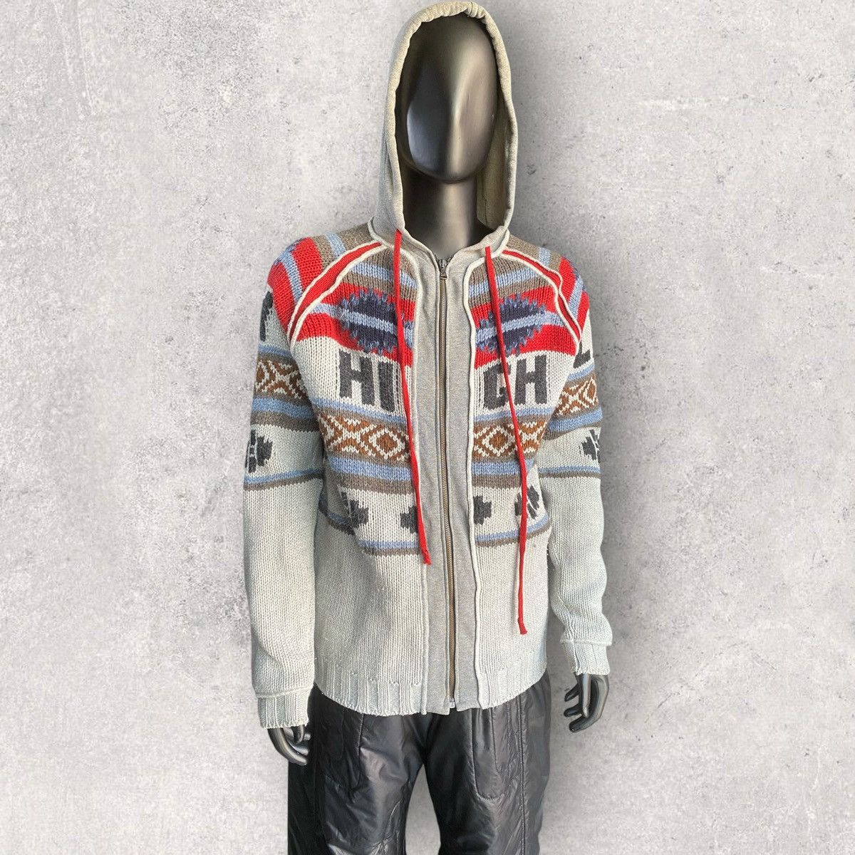 Dolce & Gabbana D&G AW04 High Eagle Wool Hoodie Size US M / EU 48-50 / 2 - 1 Thumbnail