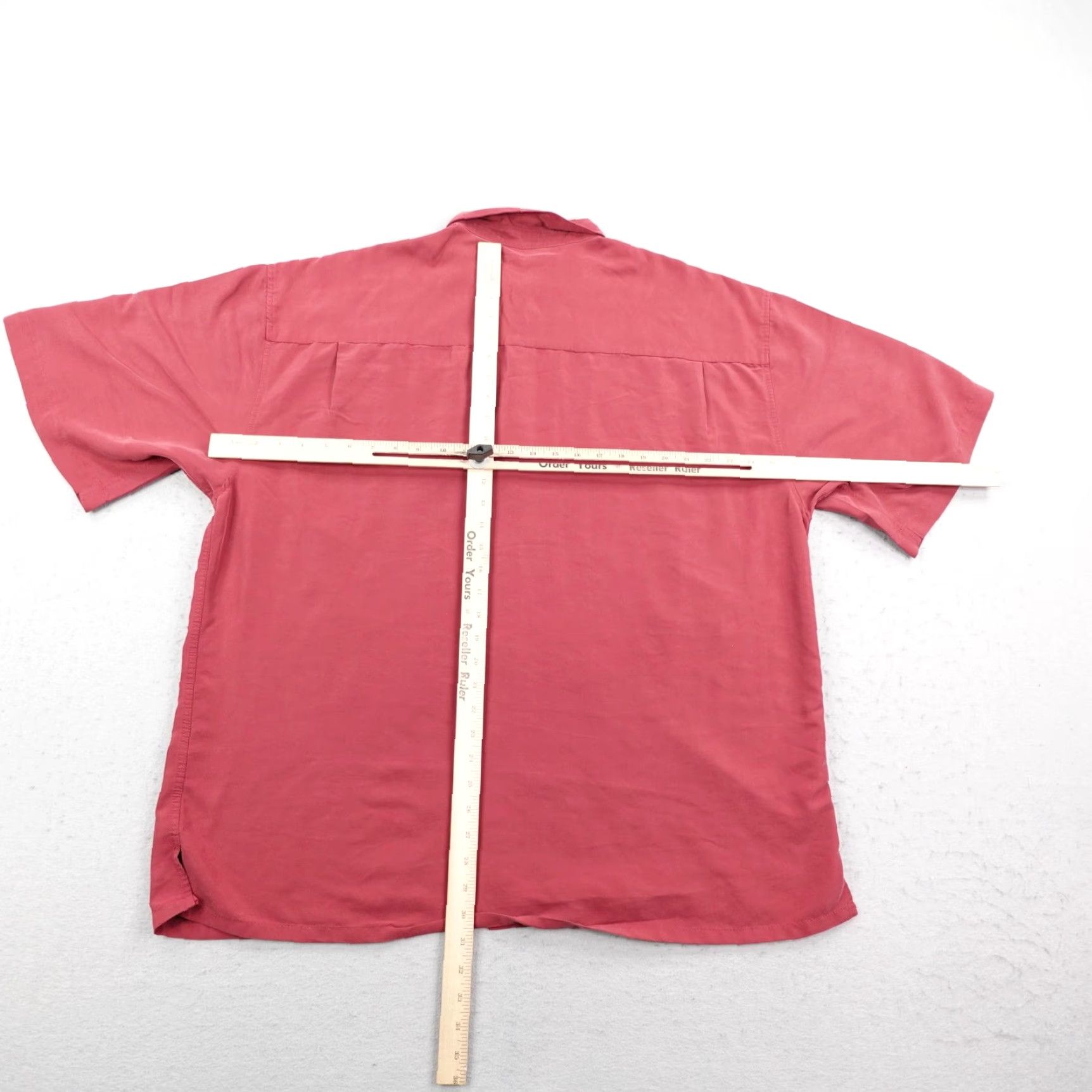 Vintage Bamboo Cay Shirt Mens 2XL Red Embroidered Camp Hawaiian Button Up Lounge Aloha Size US XXL / EU 58 / 5 - 5 Thumbnail