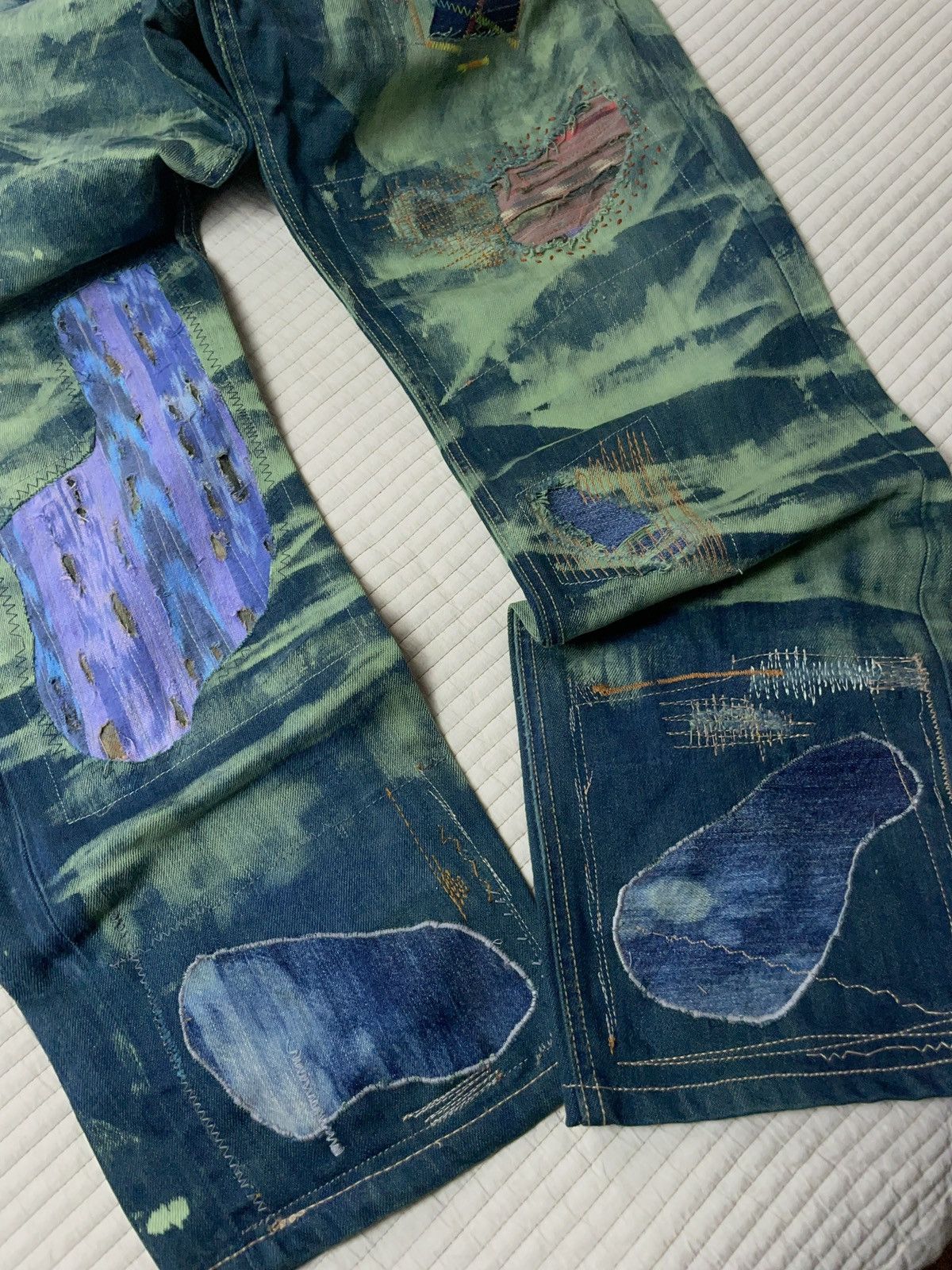 Other Upcycled reworked denim Size US 36 / EU 52 - 5 Thumbnail