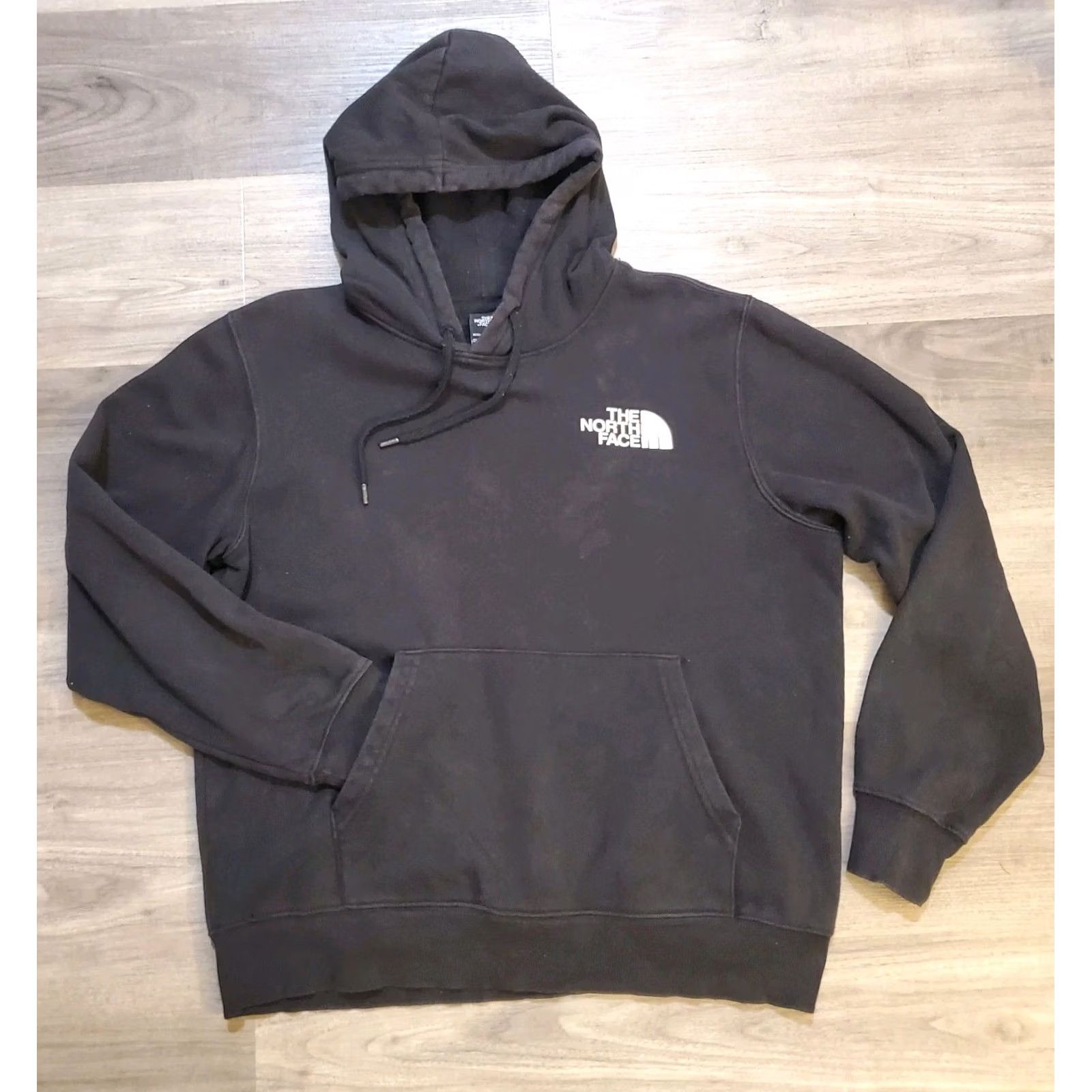 The North Face The North Face Hoodie Mens Medium Black Classic Logo Graphic Pullover Sweatshirt Size US M / EU 48-50 / 2 - 2 Thumbnail