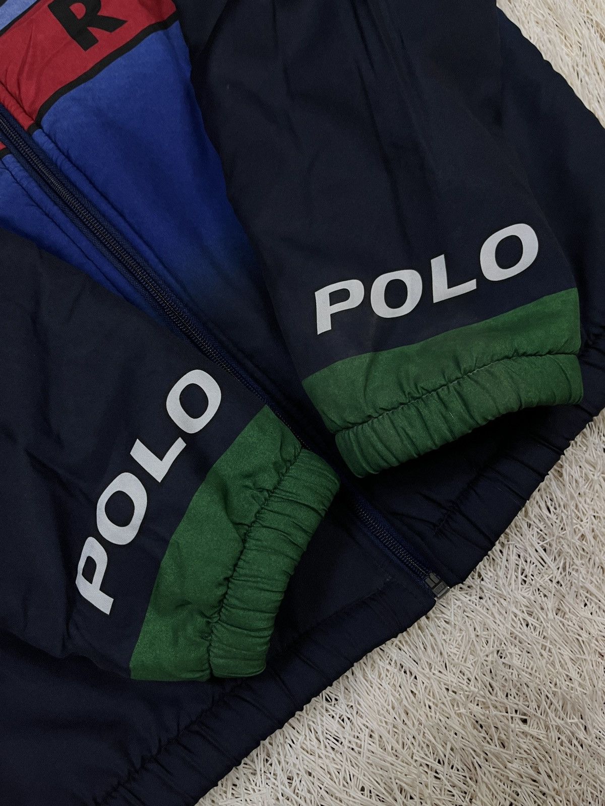 Polo Ralph Lauren Rare Polo Ralph Lauren Polo Sport Fleece Jacket Pepsi P 1997 Size US M / EU 48-50 / 2 - 8 Thumbnail
