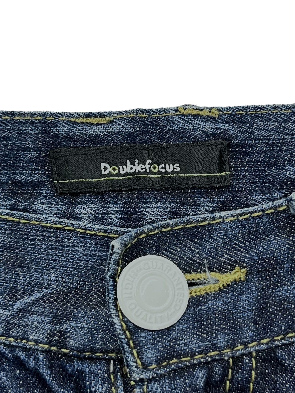 Japanese Brand RARE🔥Butt Flap ABC CAMO BLUE Design Pocket Japan’s Jeans Size US 29 - 8 Thumbnail