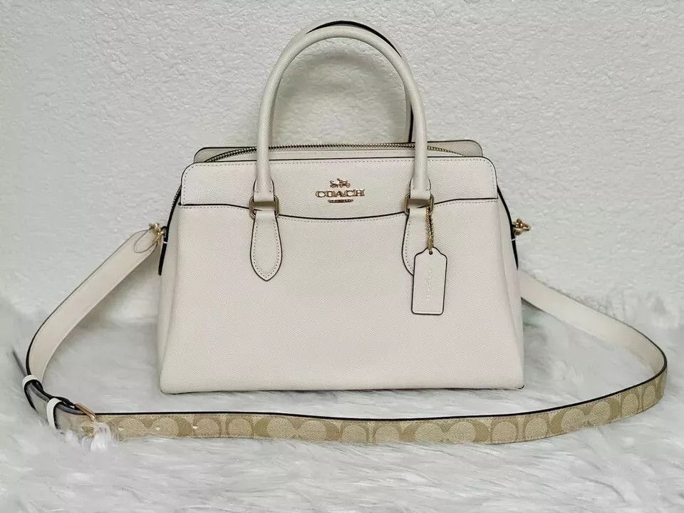 Coach Coach Darcie Carryall With Signature Canvas CH290 Size ONE SIZE - 6 Thumbnail