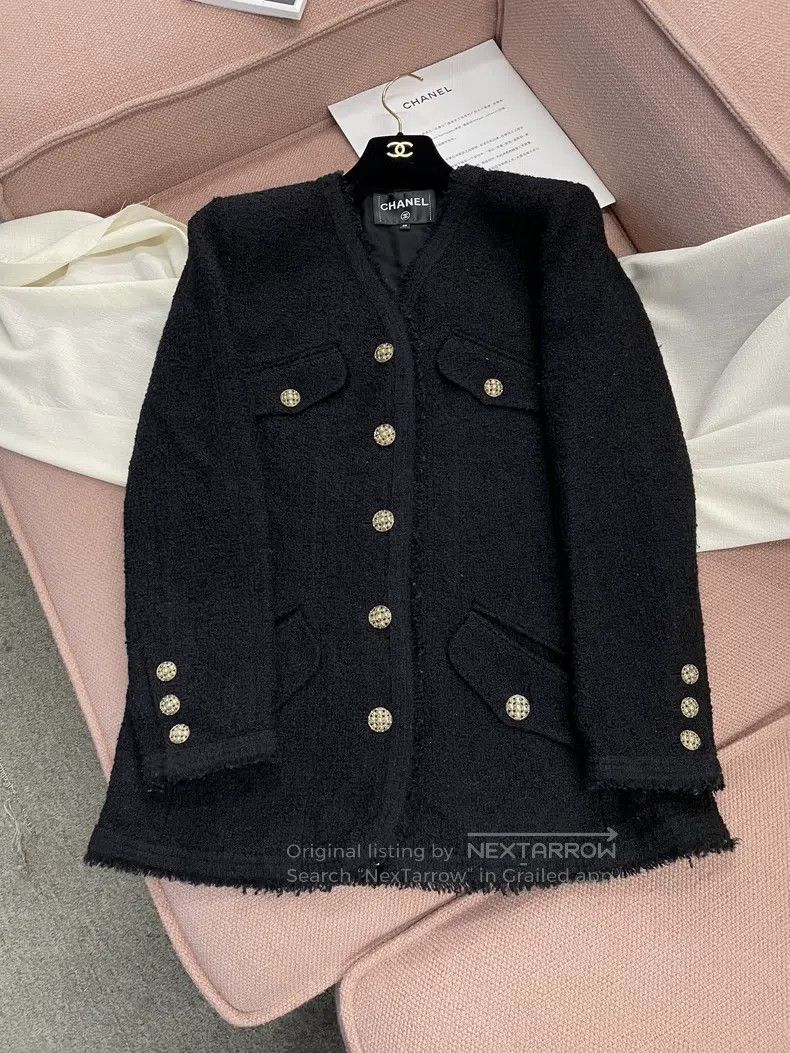Chanel Chanel Kangpeng Street Series Black and Gold Four-pocket J Size S / US 4 / IT 40 - 1 Thumbnail