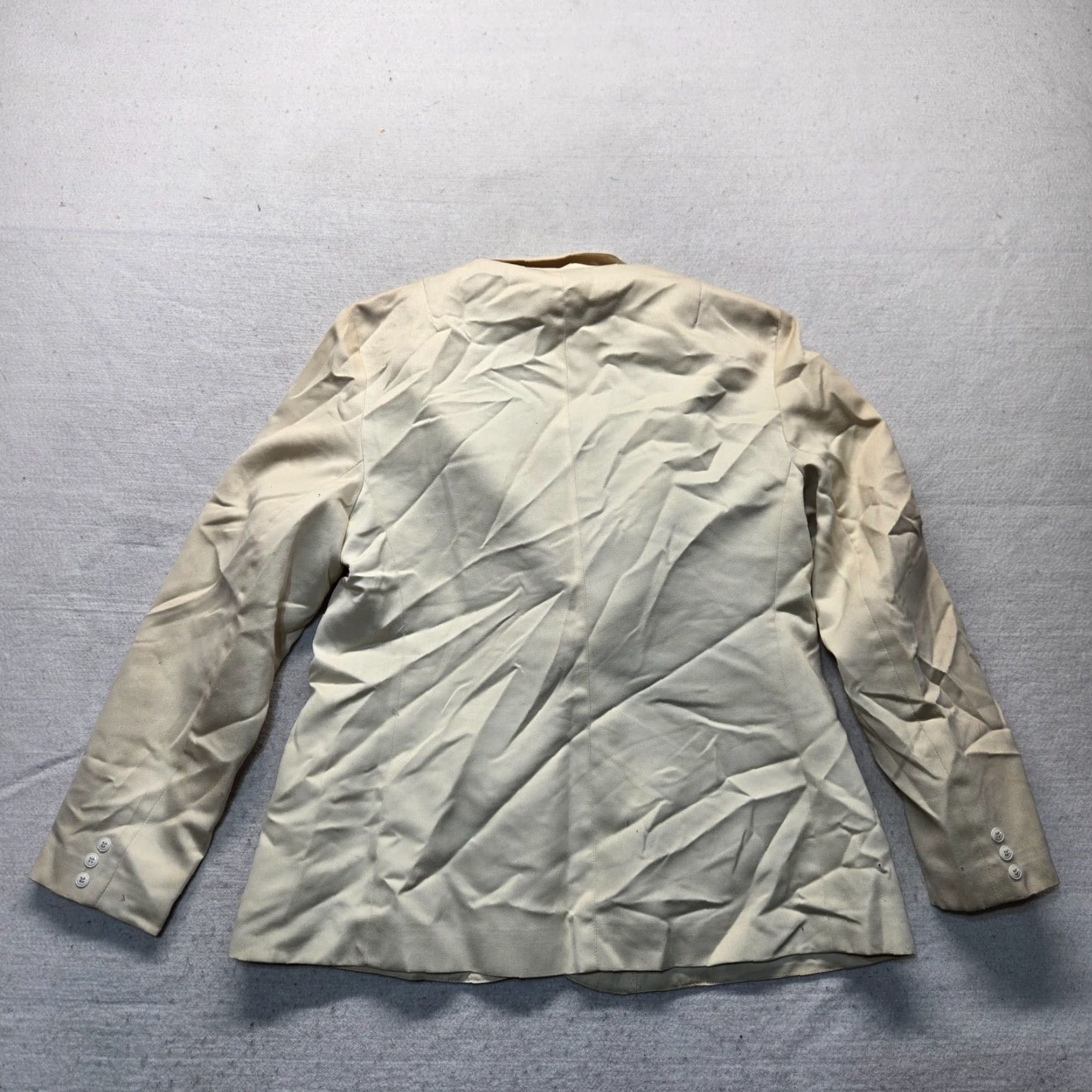 Vintage VINTAGE Personal Blazer Adult Women M Beige Long Sleeve Jacket Size M / US 6-8 / IT 42-44 - 7 Thumbnail