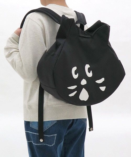 Ne-Net Ne-net "Nya" Cat Face Backpack Size ONE SIZE - 2 Thumbnail