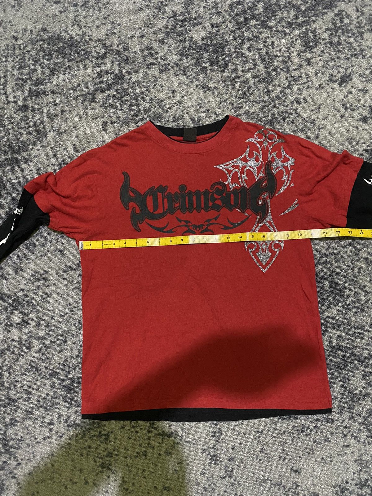 Hysteric Glamour × If Six Was Nine × Japanese Brand Y2k Beaumere tribal double layer ifsixwasnine longsleeve Size US M / EU 48-50 / 2 - 11 Thumbnail