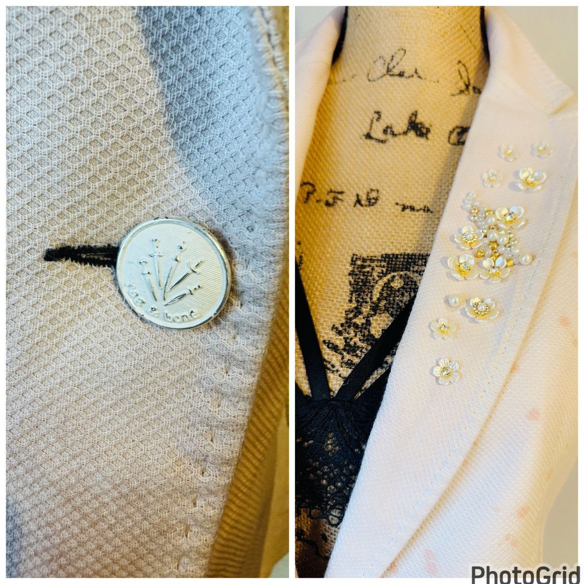 Rag & Bone Embellished Hand Painted Blazer Size M / US 6-8 / IT 42-44 - 6 Thumbnail