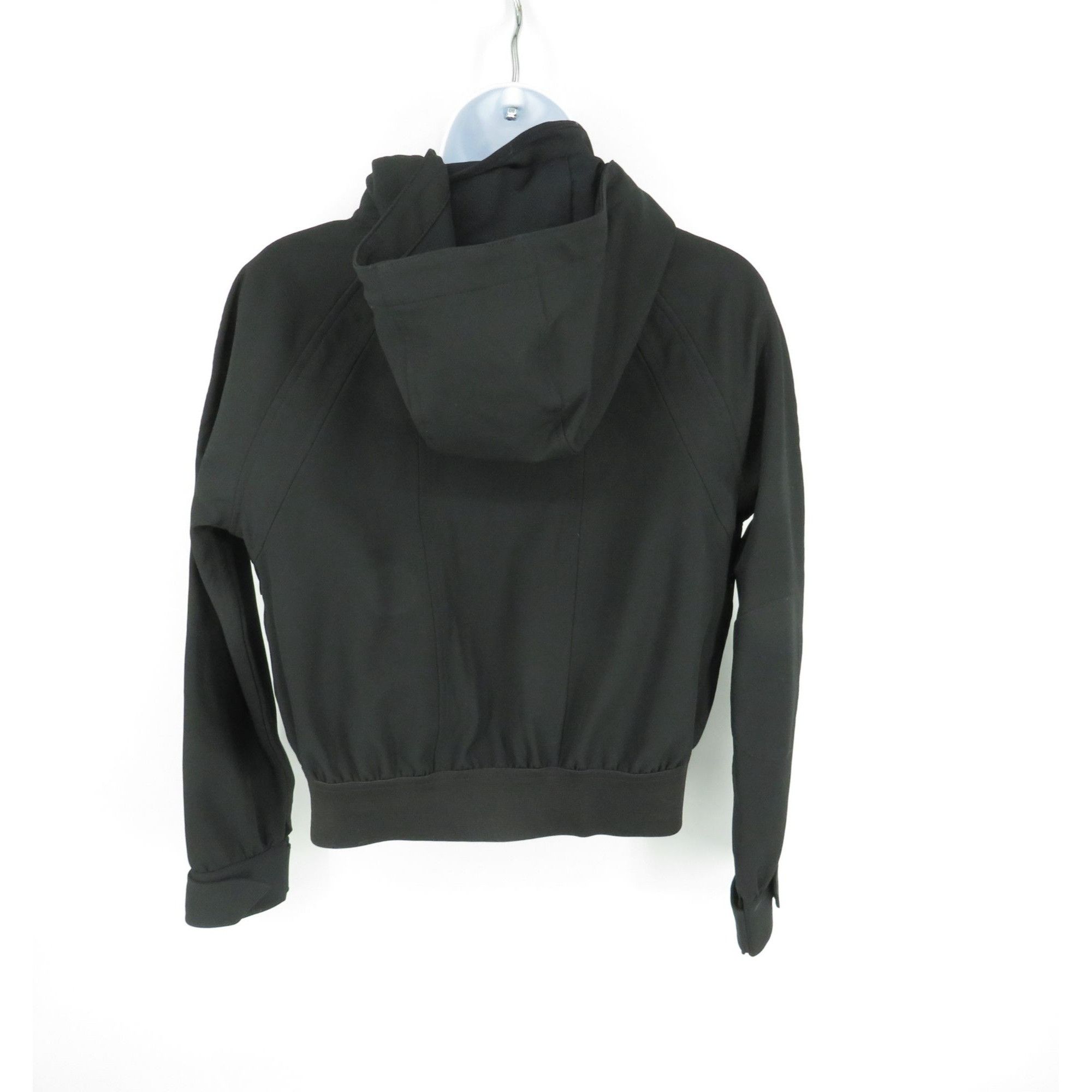 Under Armour Under Armour Womens Bonded Black Hooded Jacket XS NWT $320 Size XS / US 0-2 / IT 36-38 - 7 Thumbnail