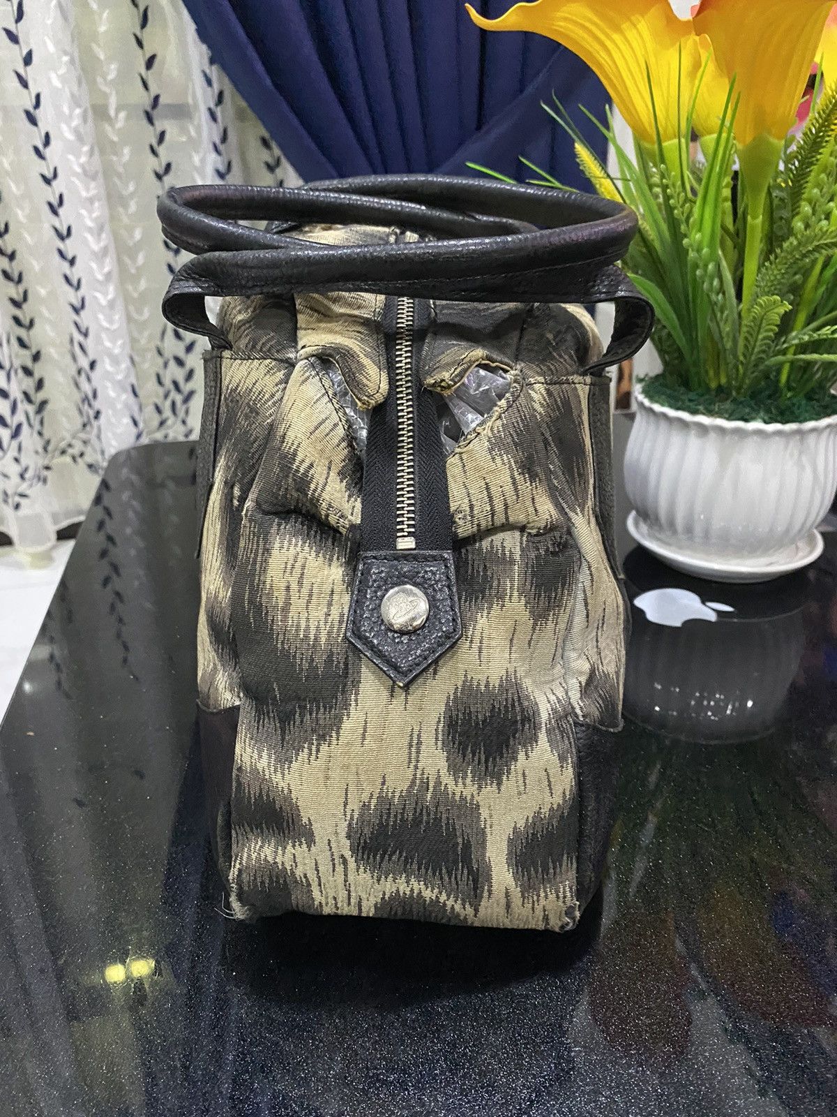 Vintage × Vivienne Westwood Vivienne Westwood Leopard Handbag Size ONE SIZE - 3 Thumbnail