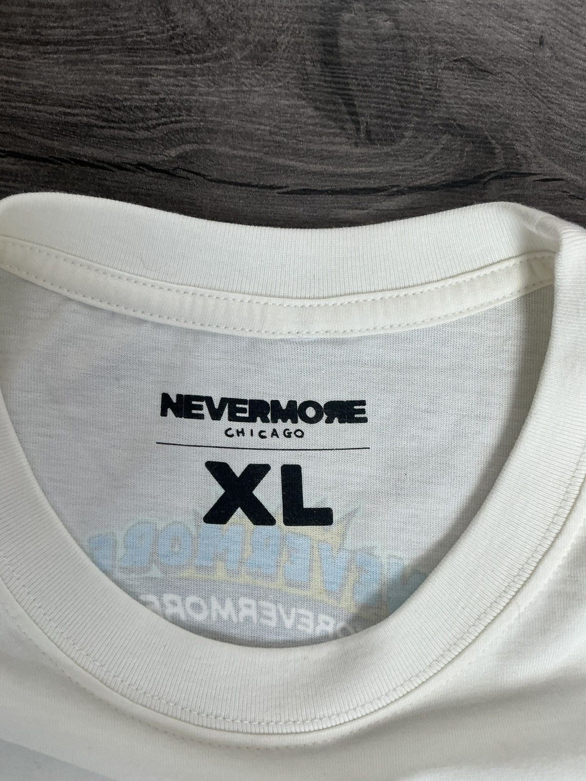 Other Nevermore Park Chicago White T-Shirt XL Size US XL / EU 56 / 4 - 5 Thumbnail