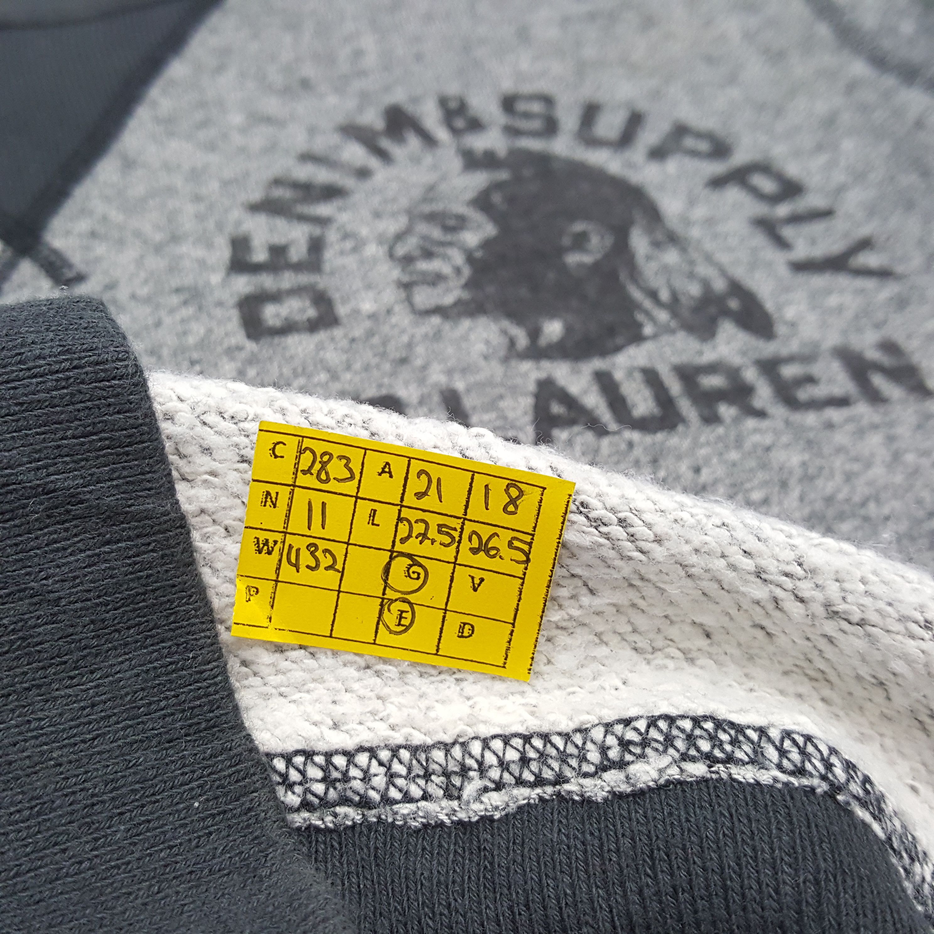 Ralph Lauren × Vintage Vintage Ralph Lauren Denim Supply Brand Sweatshirt C283N11 Size US M / EU 48-50 / 2 - 8 Thumbnail