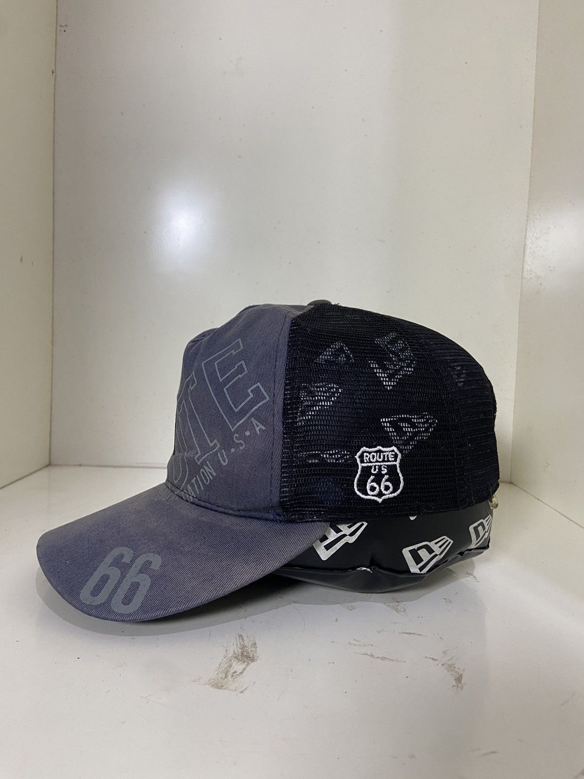 Route 66 × Vintage VTG route 66 trucker hat Size ONE SIZE - 4 Thumbnail