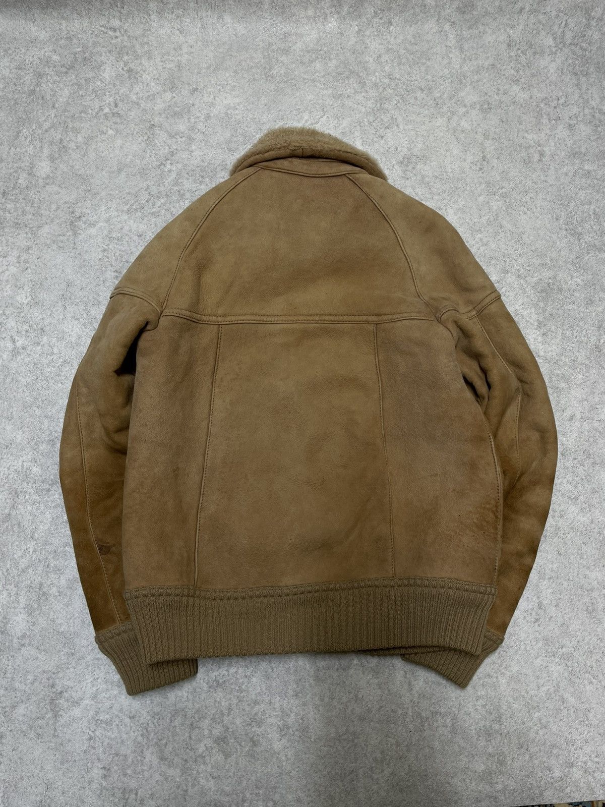 Japanese Brand Tehas Penelopa Ripa Archive Leather Bomber Shearling Beast Size US M / EU 48-50 / 2 - 12 Thumbnail