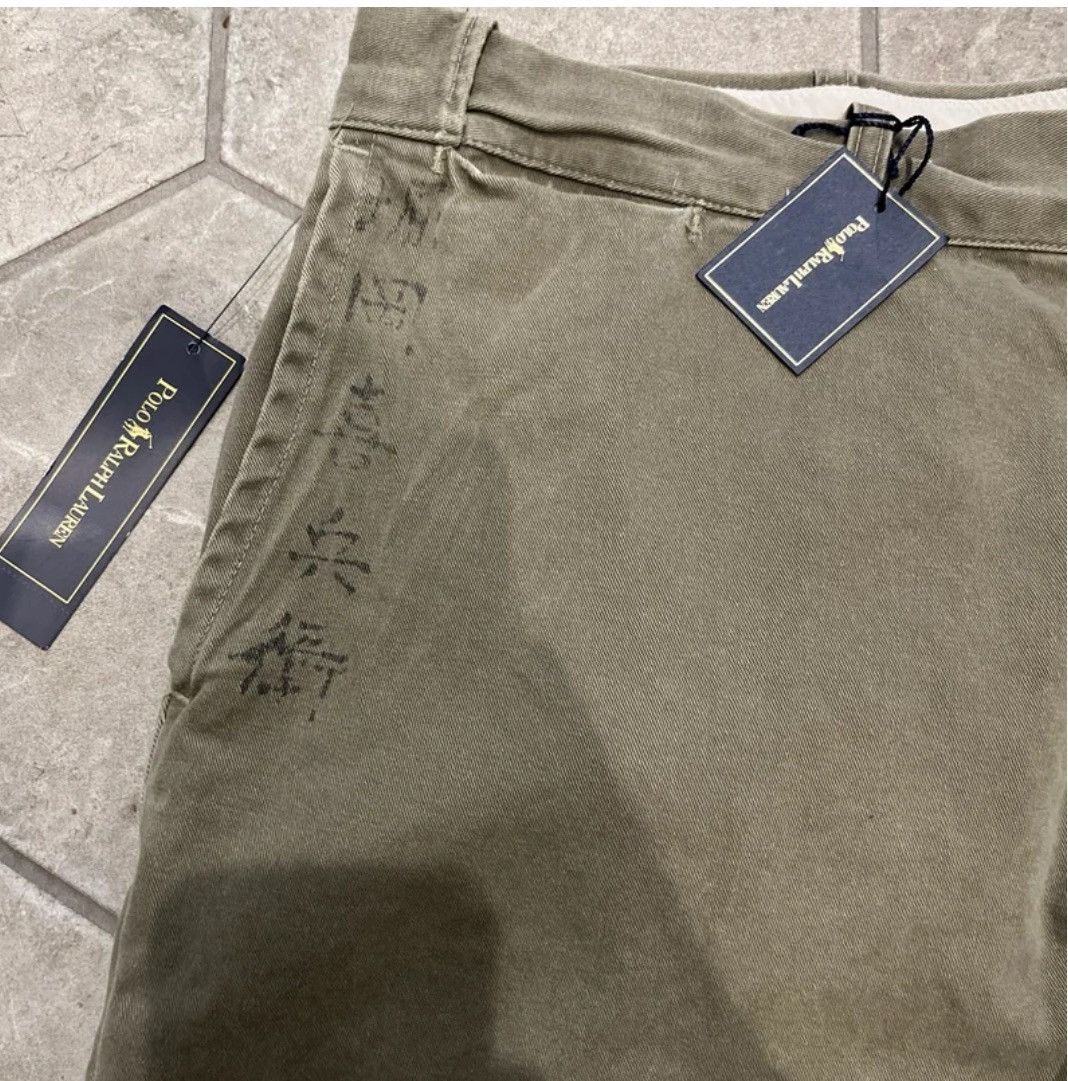 Designer × Polo Ralph Lauren × Vintage NWT Polo Ralph Lauren Green Shorts Size US 38 / EU 54 - 3 Thumbnail