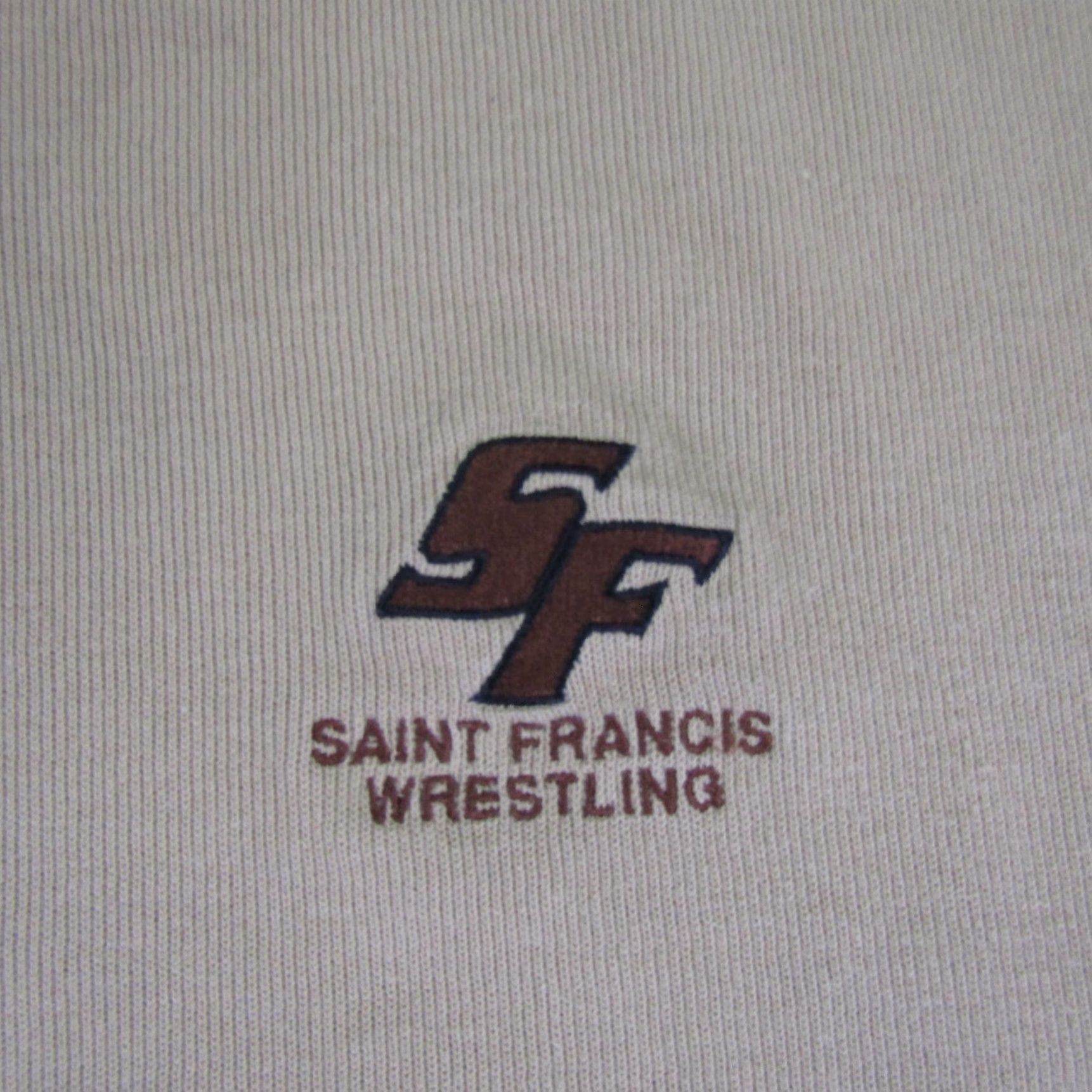 Vintage VINTAGE Oarsman Sweatshirt Mens Large Brown Saint Francis Wrestling Crewneck Size US L / EU 52-54 / 3 - 3 Thumbnail