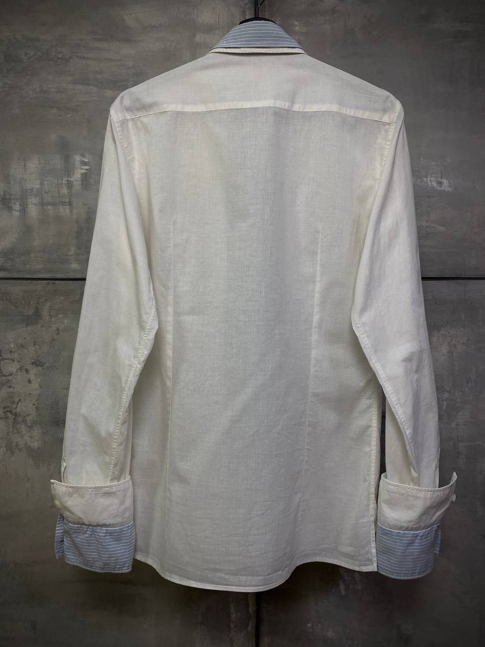 Ann Demeulemeester Shirt with double collar and cuffs M Size 48R - 3 Thumbnail