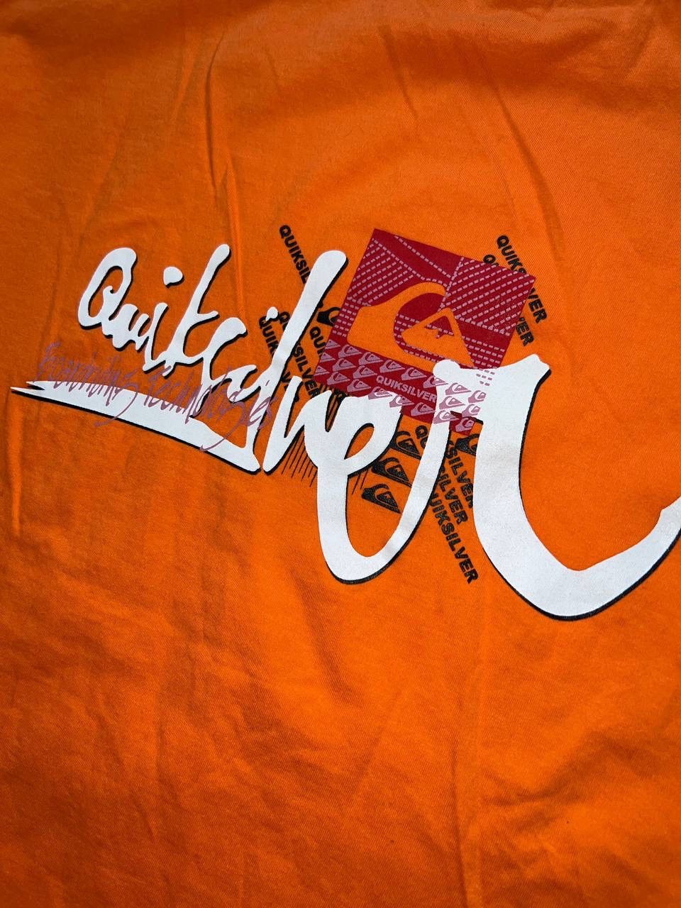 Quiksilver × Vintage Vintage 90s Quiksilver Sun Faded Tshirt Size US XL / EU 56 / 4 - 4 Thumbnail