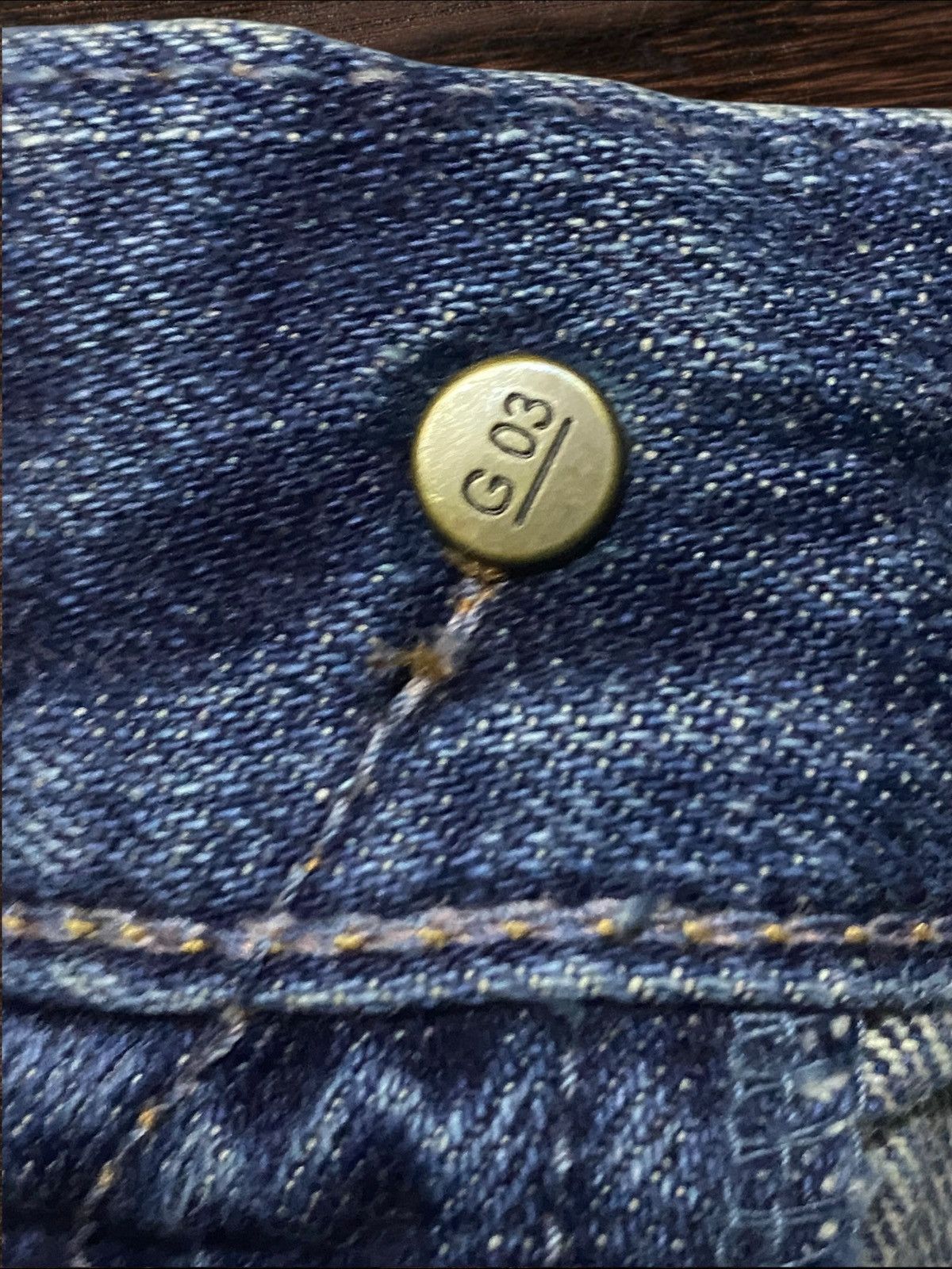 GOA Goa Selvedge Denim Distressed Jeans Size US 30 / EU 46 - 11 Thumbnail