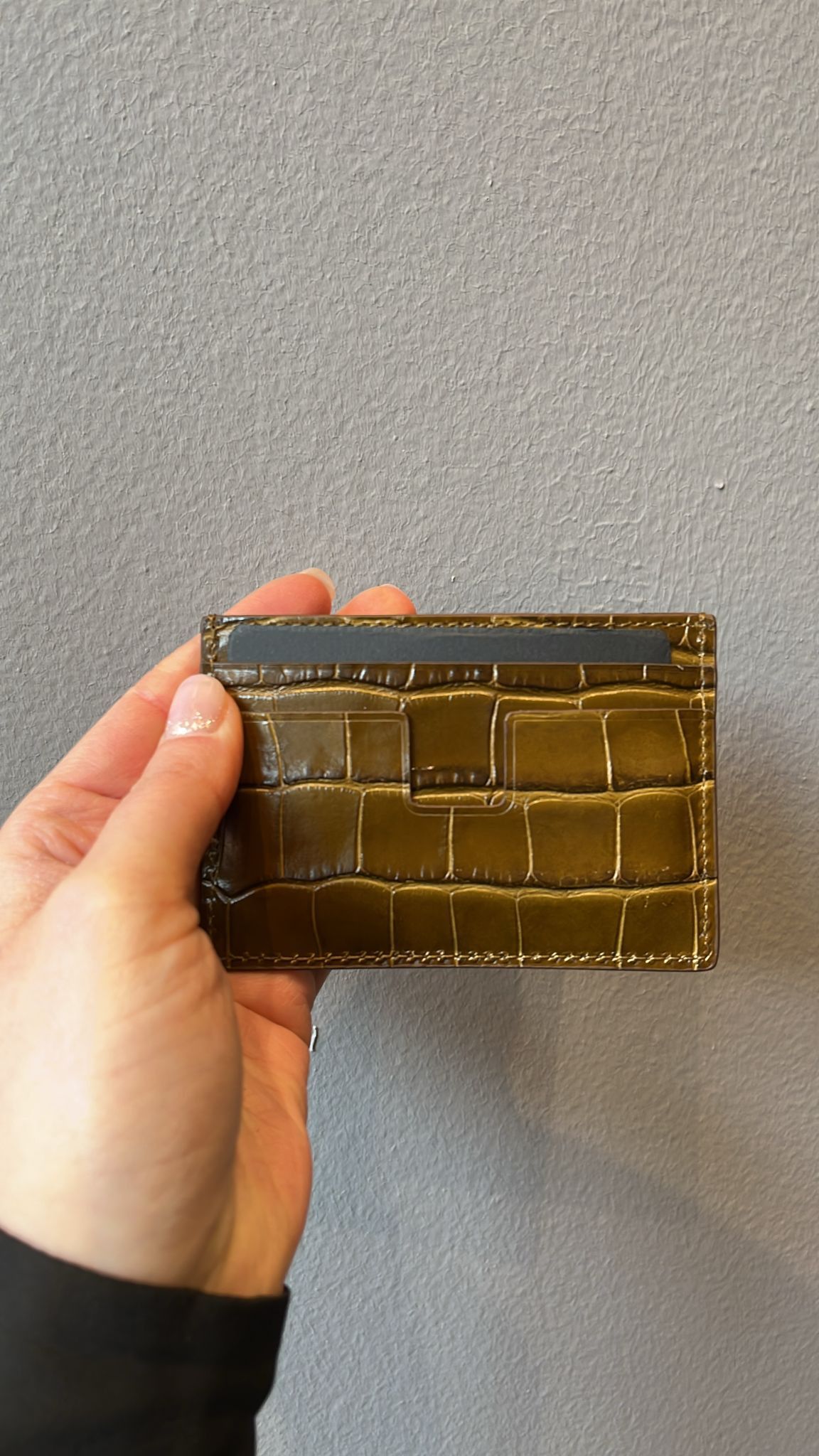 Tom Ford o1loc1c0126 Y0232 Size: OS / Card Holder in Green Size ONE SIZE - 2 Thumbnail