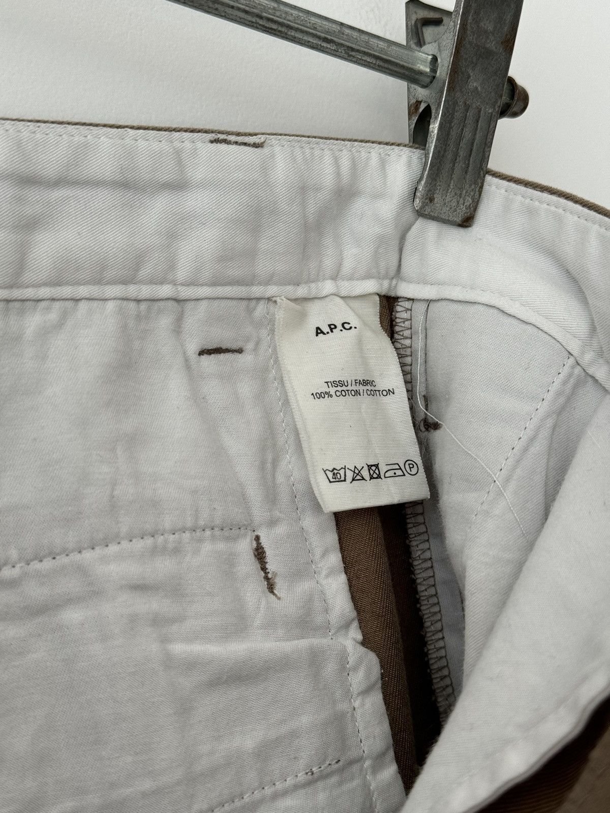 A.P.C. A.P.C. Rue Madame Paris Classic Chino Cotton Pants Size US 29 - 5 Thumbnail